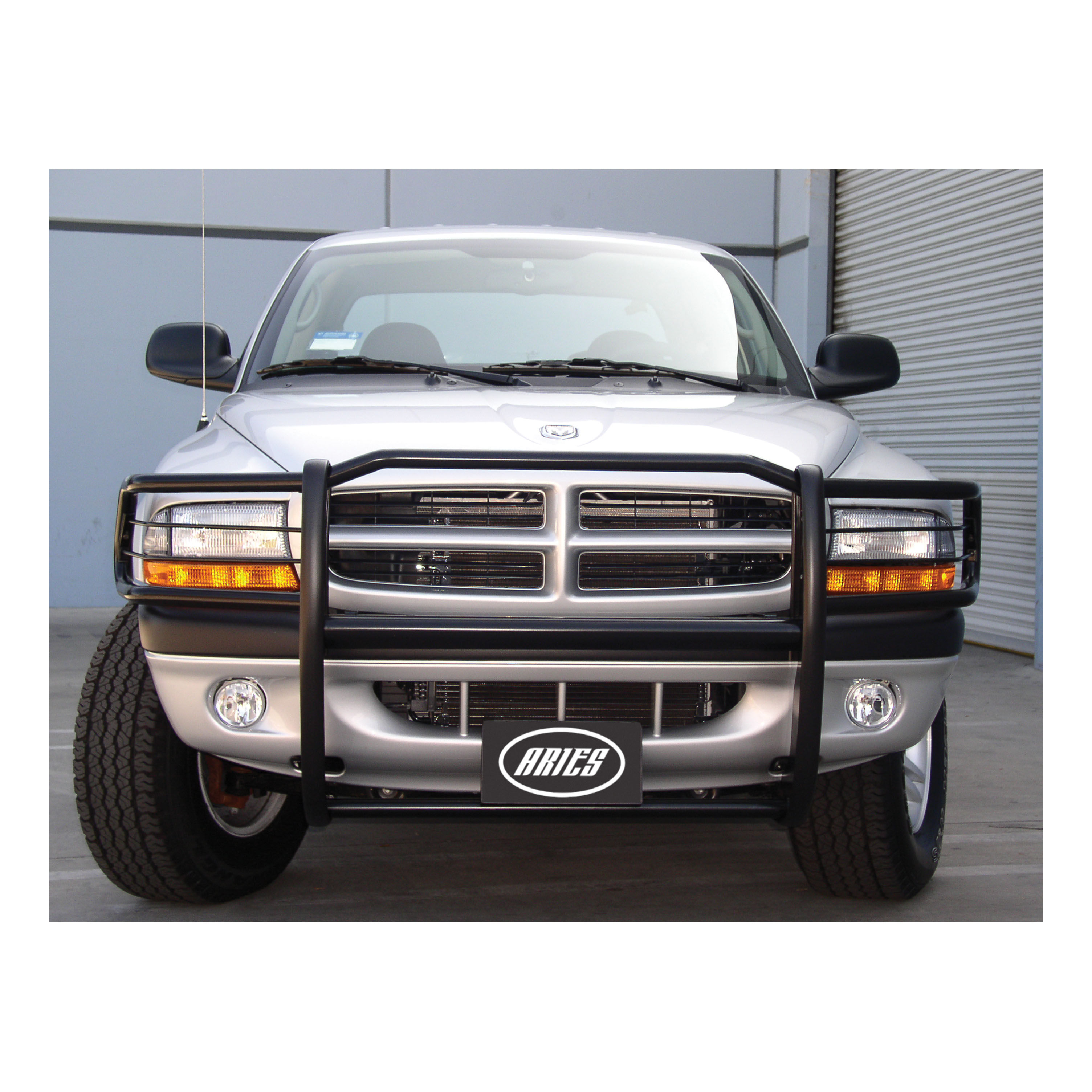 1997-2004 Dodge Dakota Aries Black Grille Guard