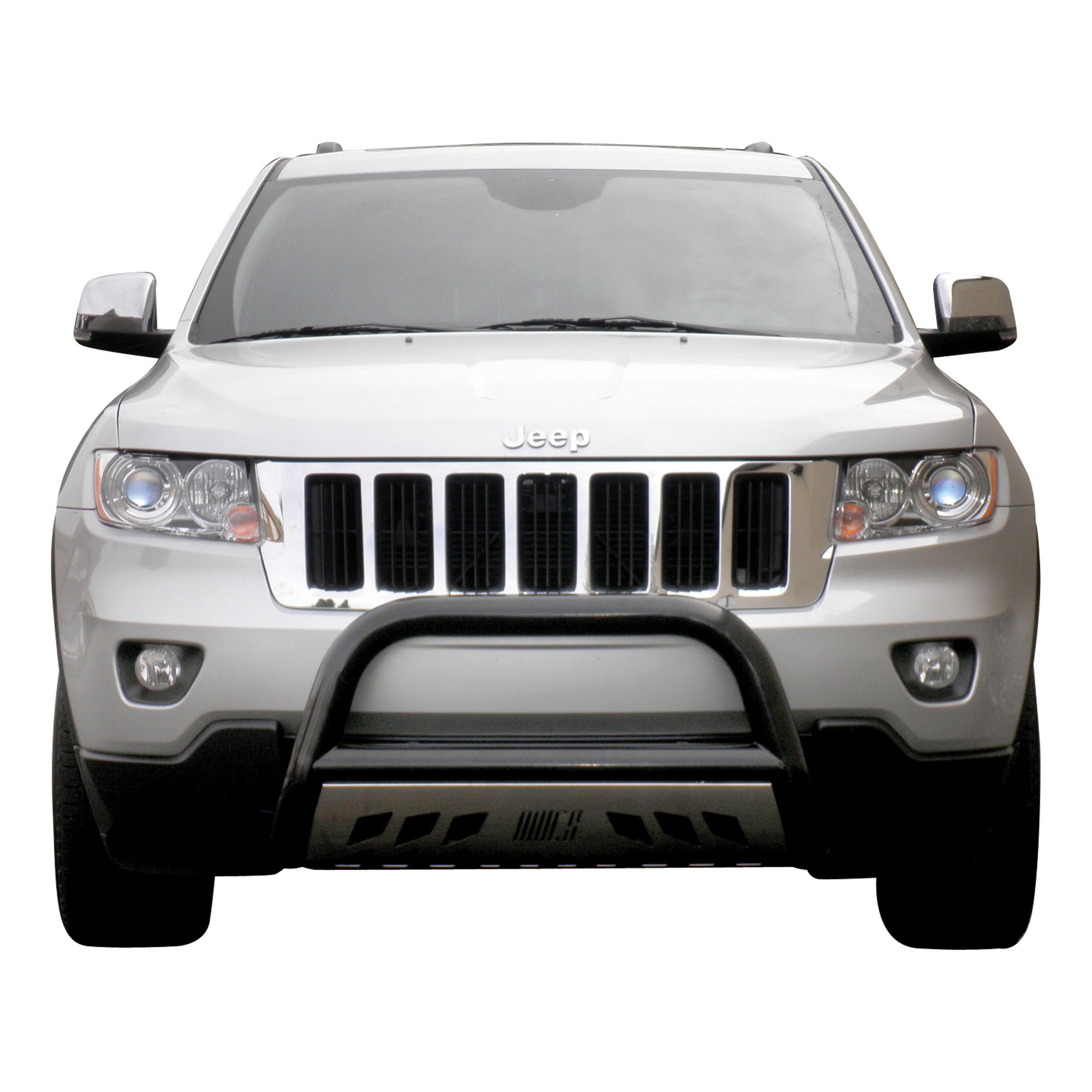 2011-2018 Jeep Grand Cherokee Aries Black 3" Bull Bar Overland without Active Cruise Control