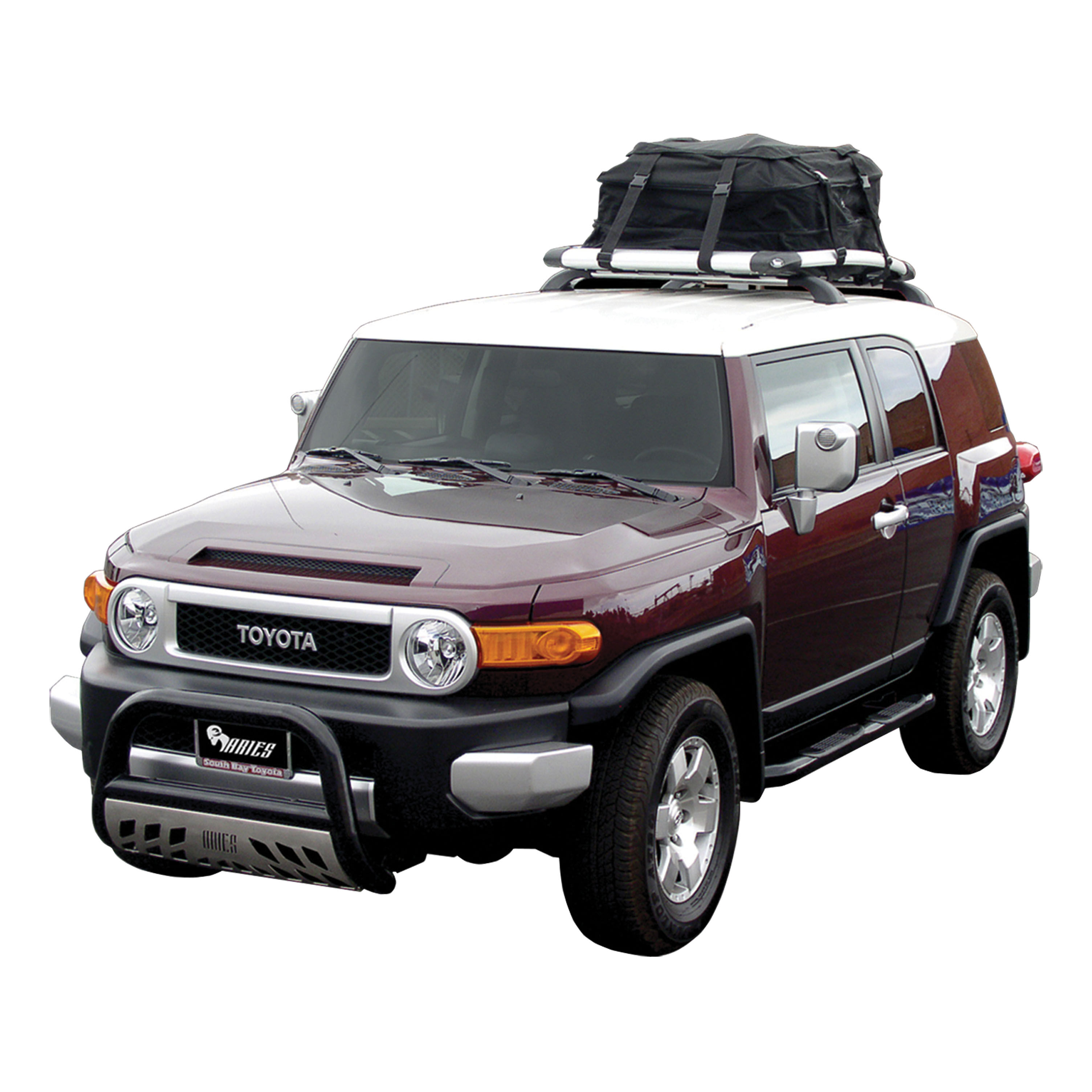 2007-2014 Toyota FJ Cruiser Aries Black 3" Bull Bar