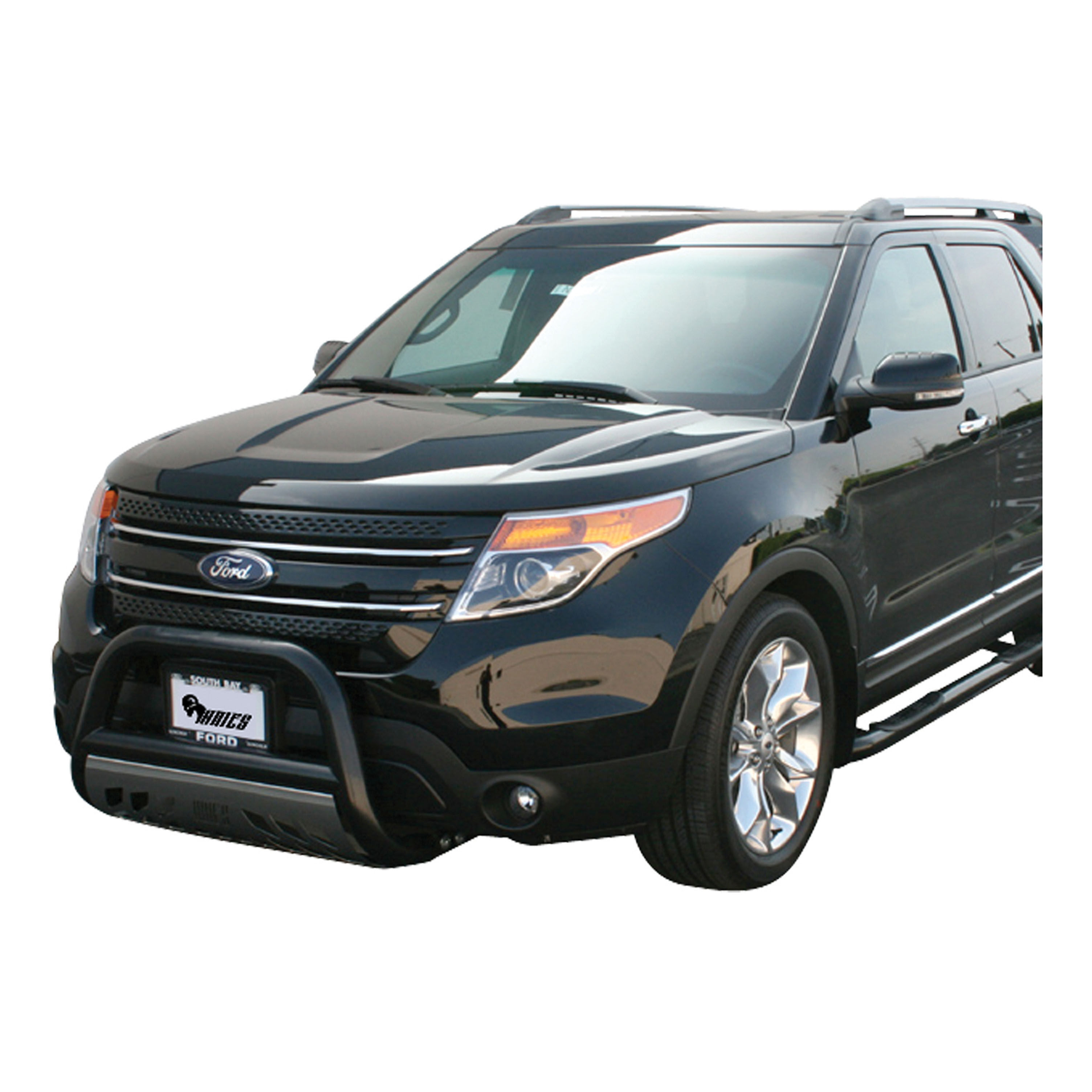 2011-2016 Ford Explorer Aries Black 3" Bull Bar