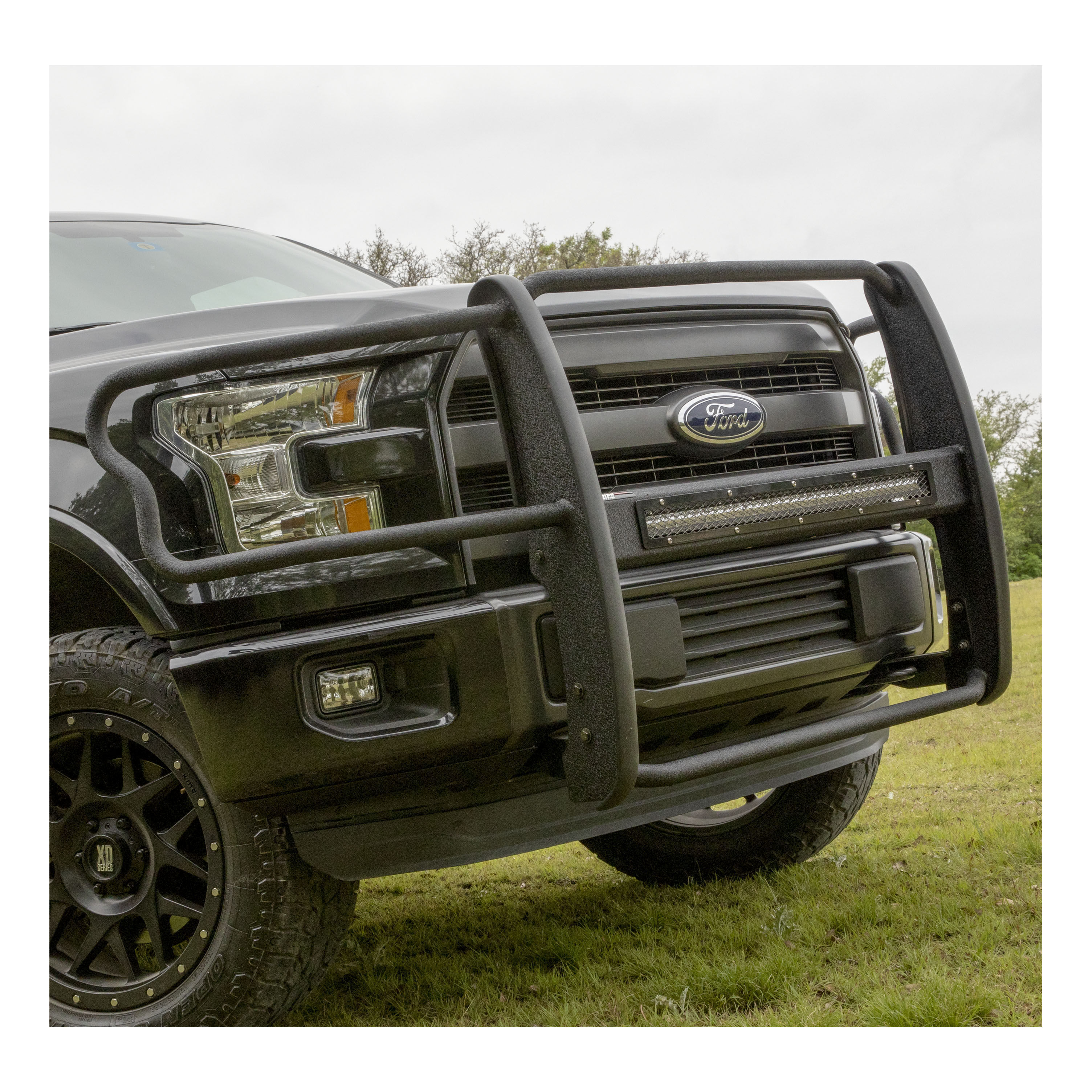 2018 Ford F-150 Aries Black Pro Series Grille Guard King Ranch/Lariat/Limited/Raptor/SSV/XL/XLT