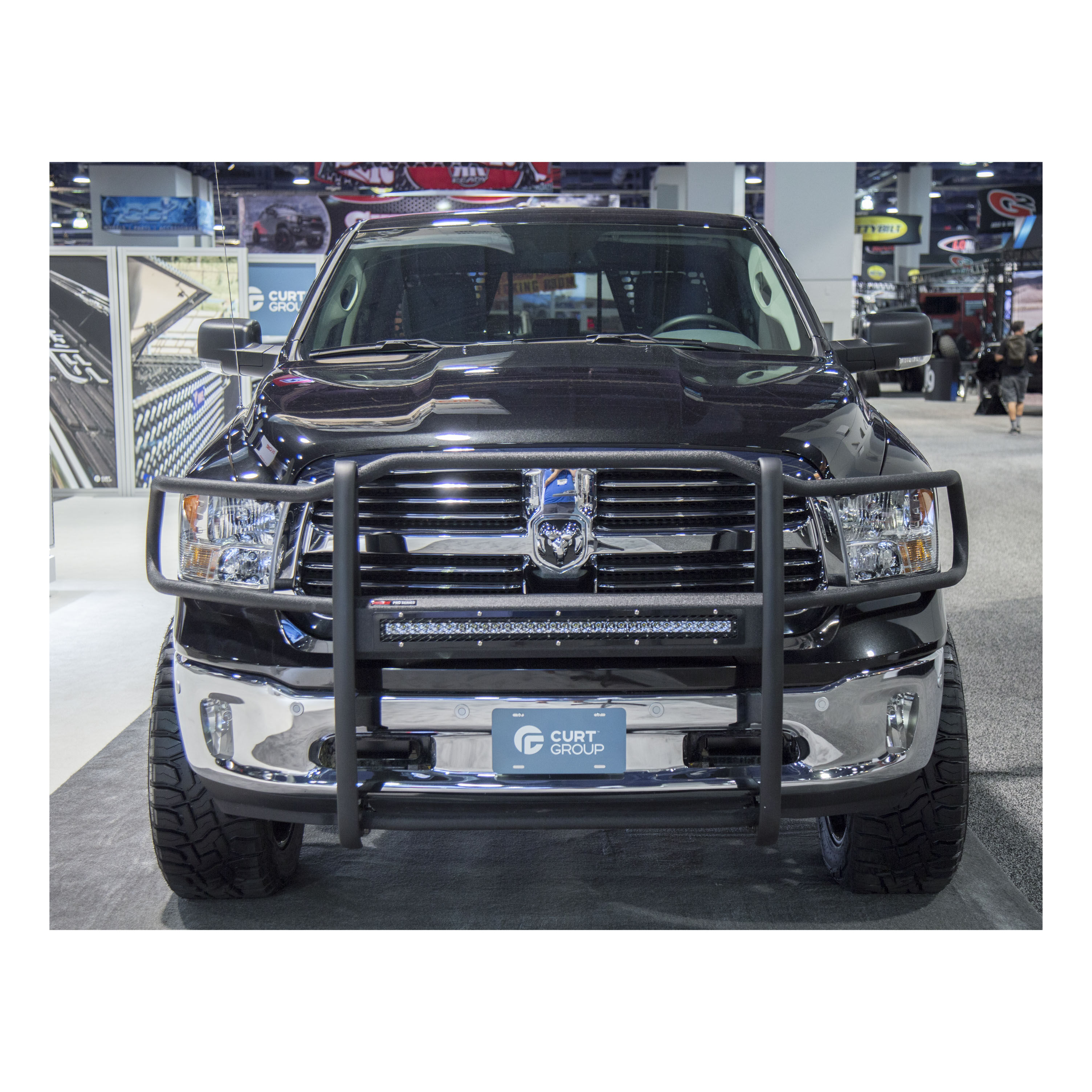 2009-2017 Dodge Ram 1500 Aries Black Pro Series Grille Guard