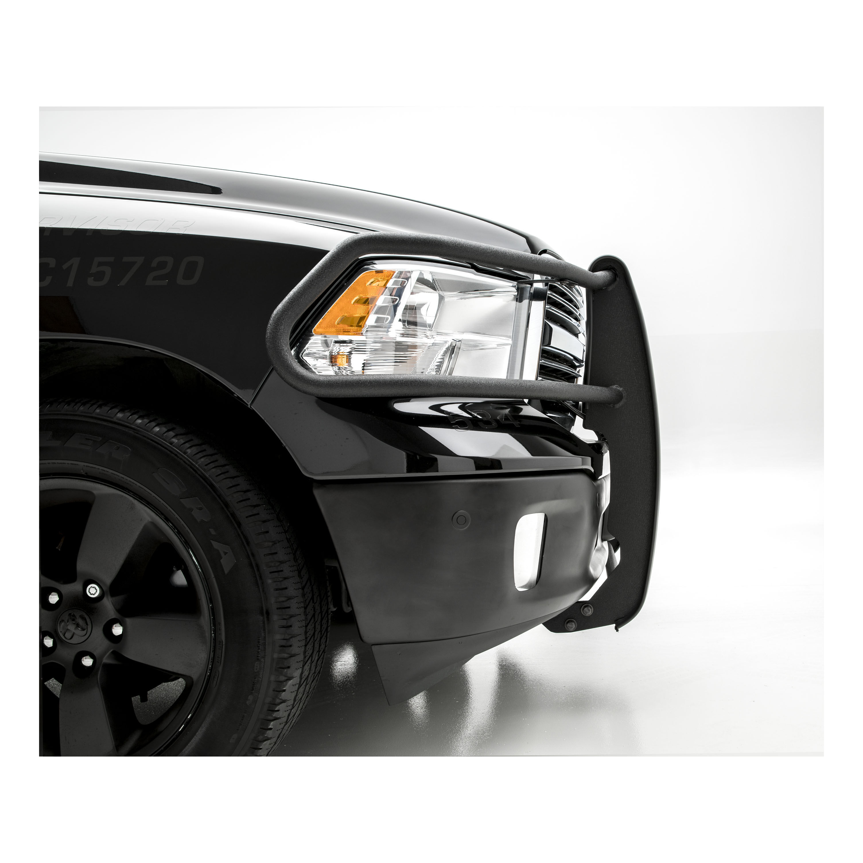 2009-2017 Dodge Ram 1500 Aries Black Pro Series Grille Guard