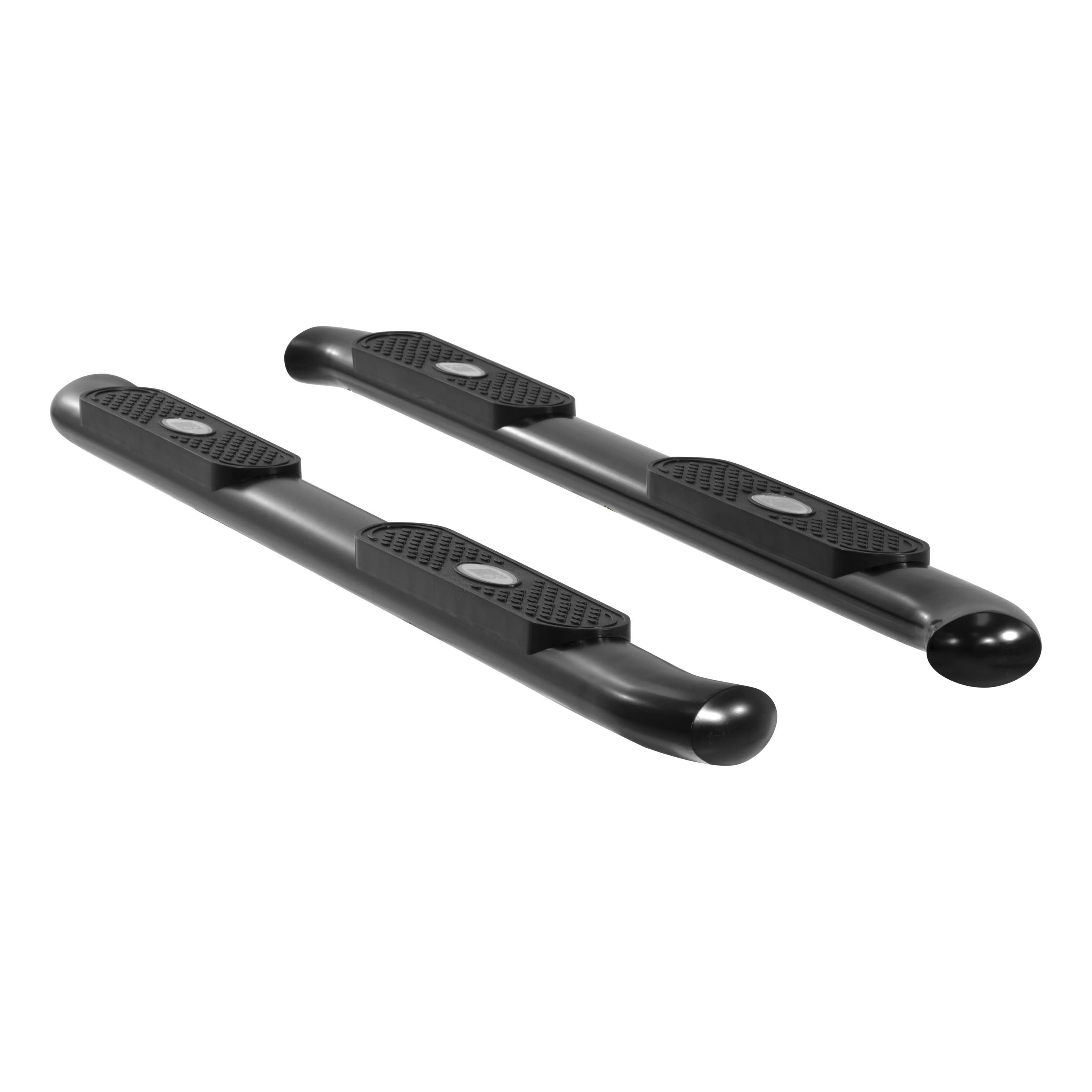 2005-2015 Toyota Tacoma Aries Black 4" Oval Side Bars Pre Runner/Crew Cab Pickup