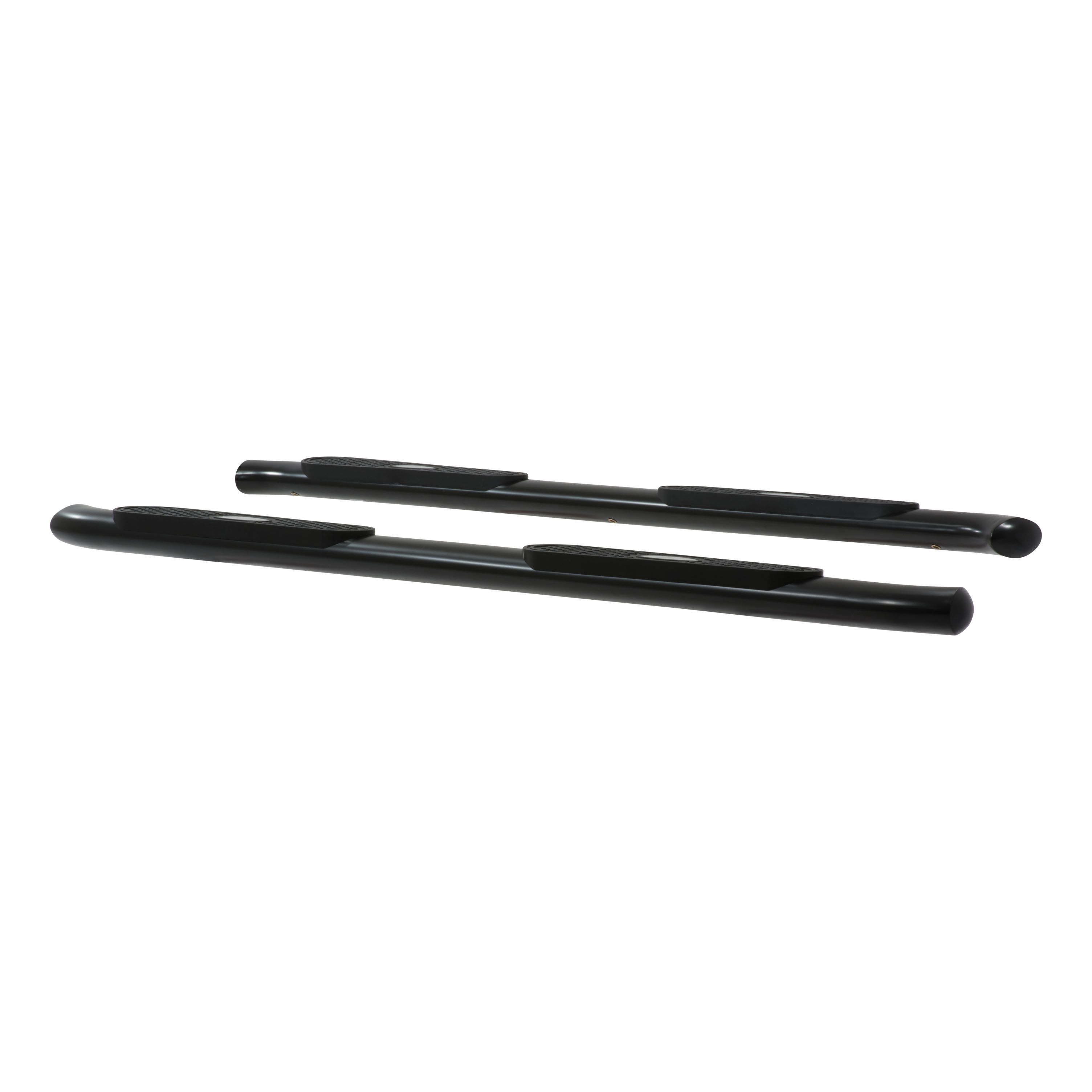 2005-2015 Toyota Tacoma Aries Black 4" Oval Side Bars Pre Runner/Crew Cab Pickup