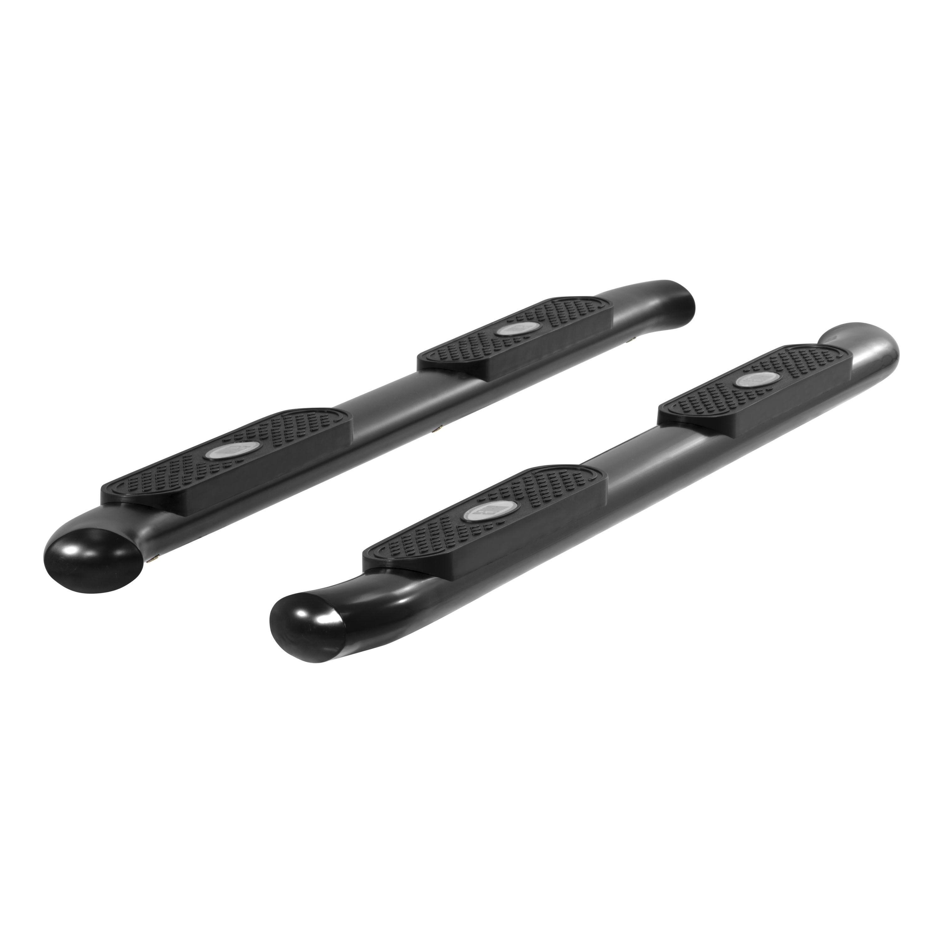 2005-2015 Toyota Tacoma Aries Black 4" Oval Side Bars Pre Runner/Crew Cab Pickup - S222009