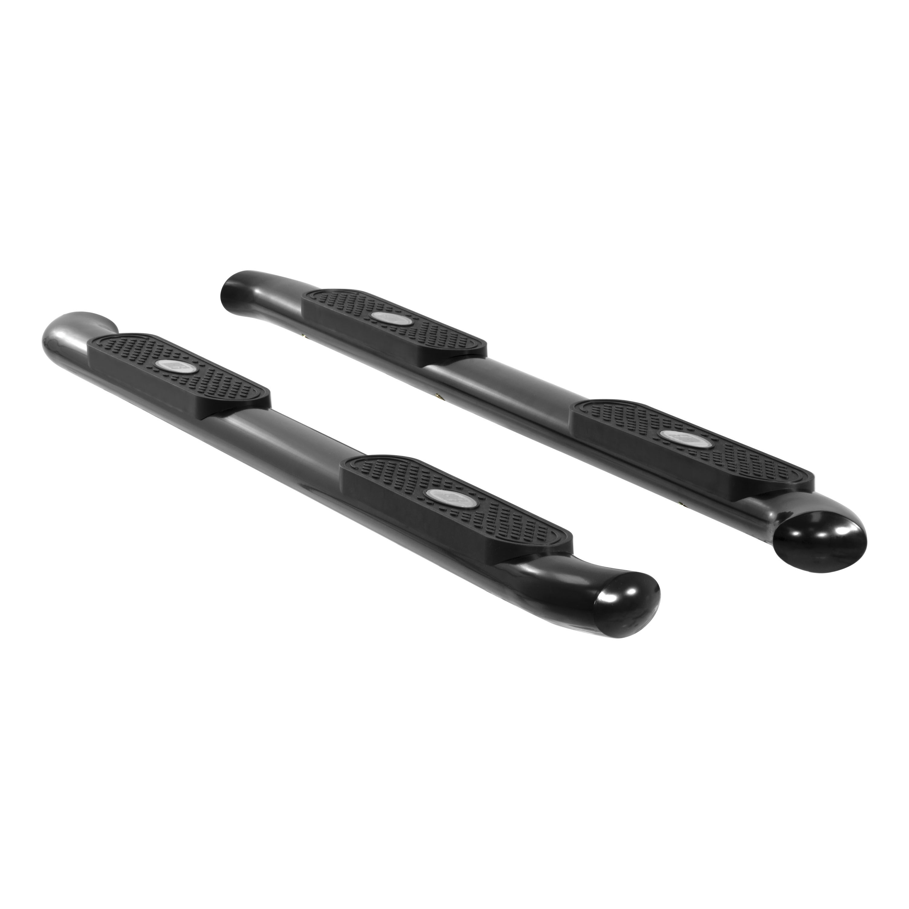 2007-2018 Toyota Tundra Aries Black 4" Oval Side Bars Limited/Extended Cab
