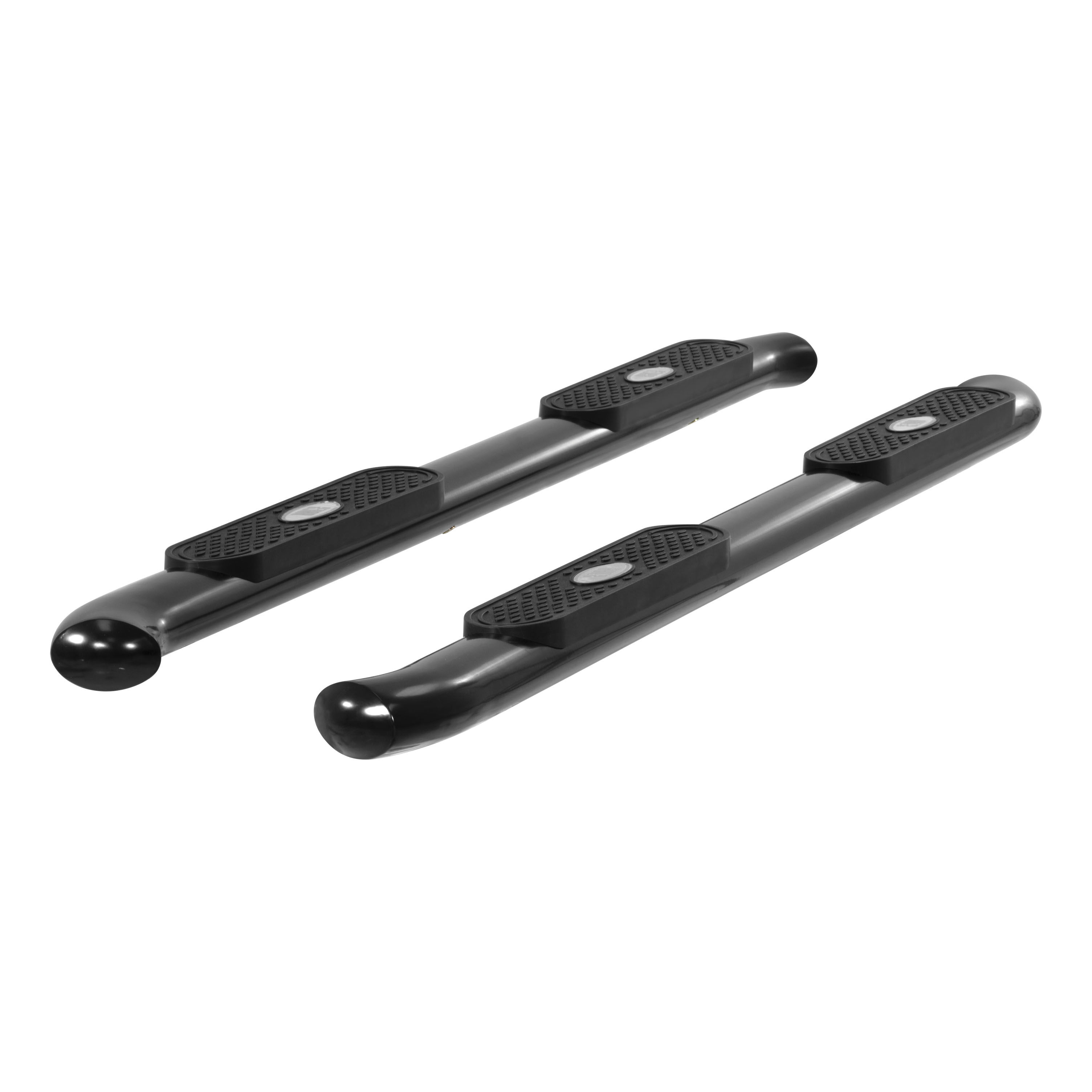 2007-2018 Toyota Tundra Aries Black 4" Oval Side Bars Limited/Extended Cab - S222012