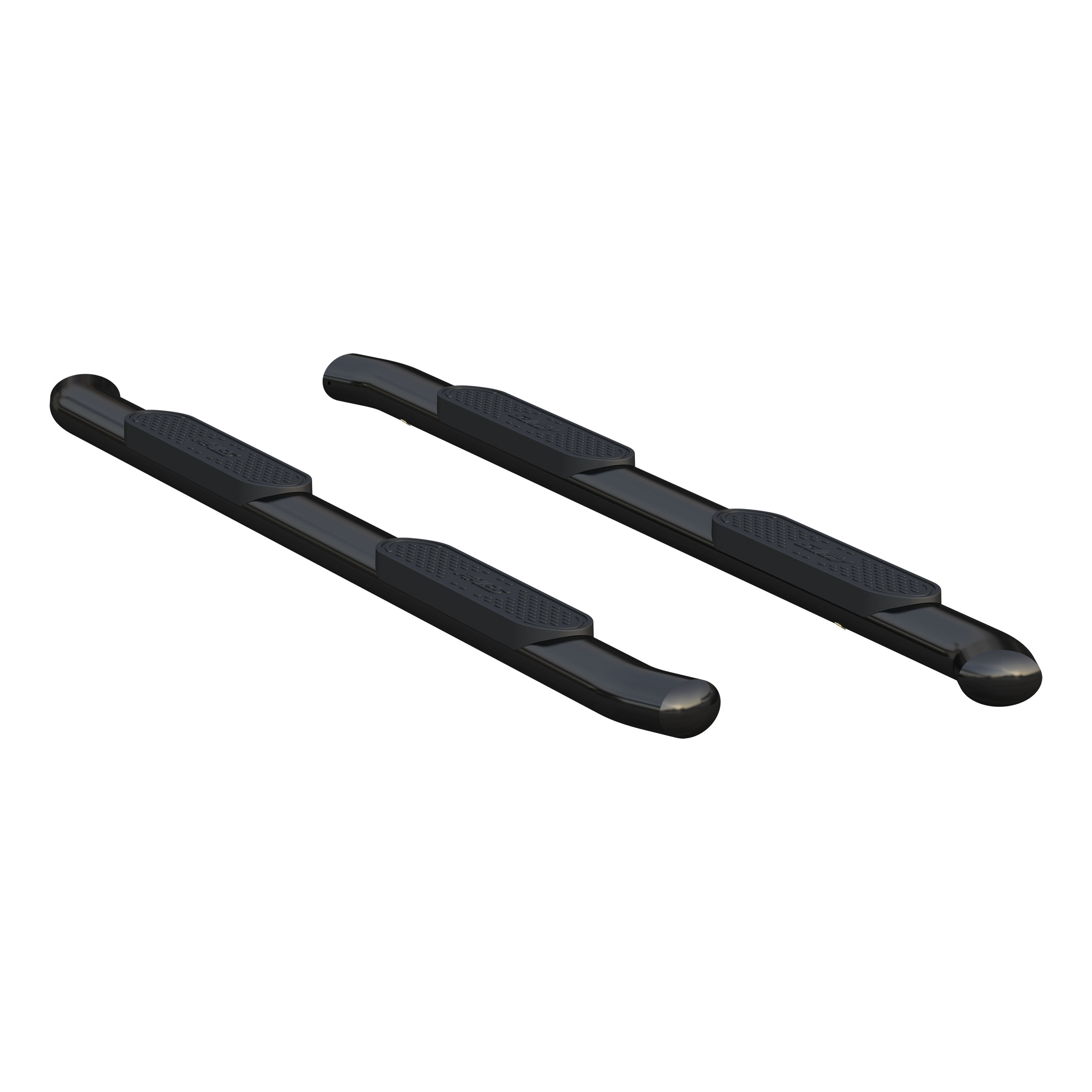 1999-2016 Ford F-350 Aries Black 4" Oval Side Bars CREW CAB