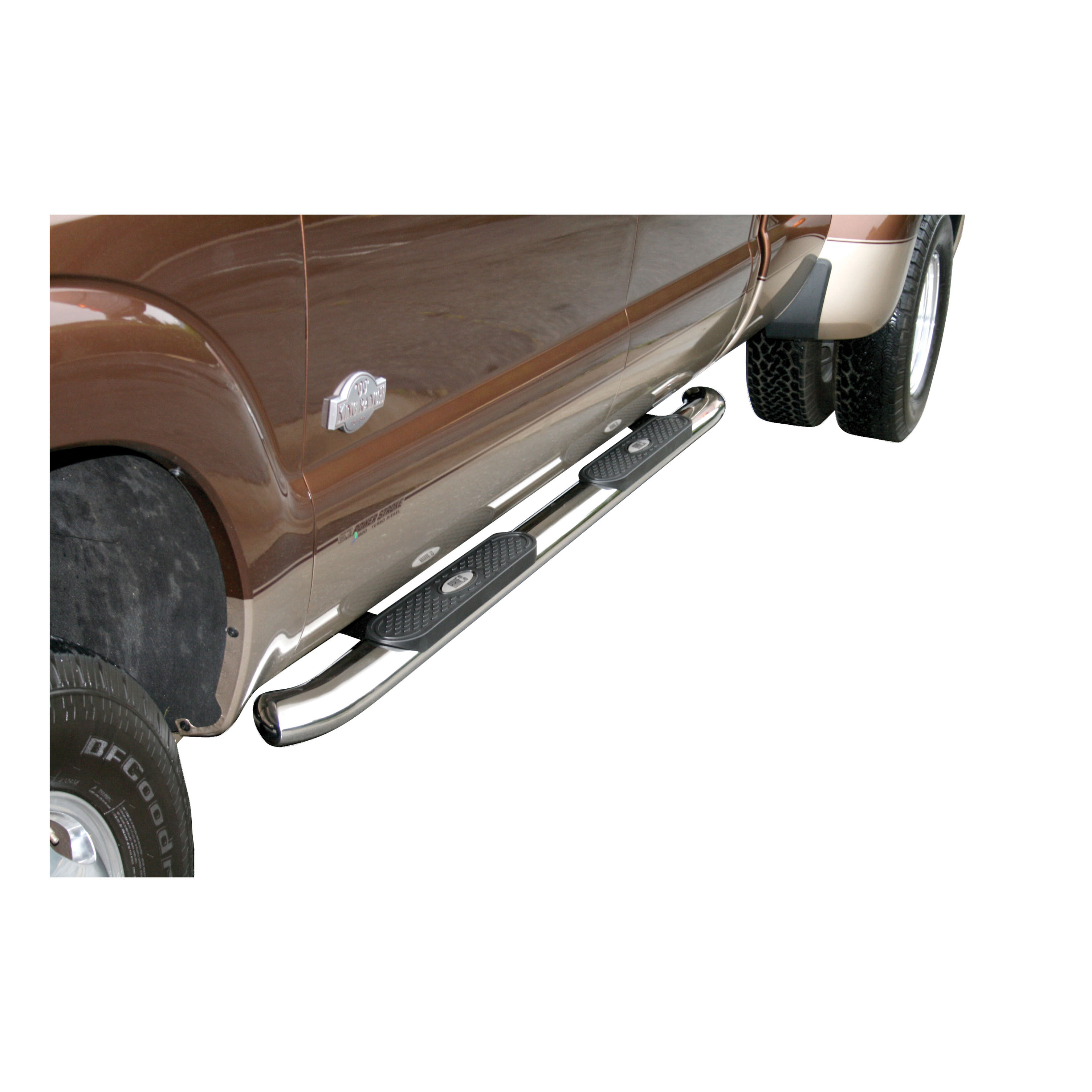1999-2016 Ford F-350 Aries Stainless 4" Oval Side Bars CREW CAB
