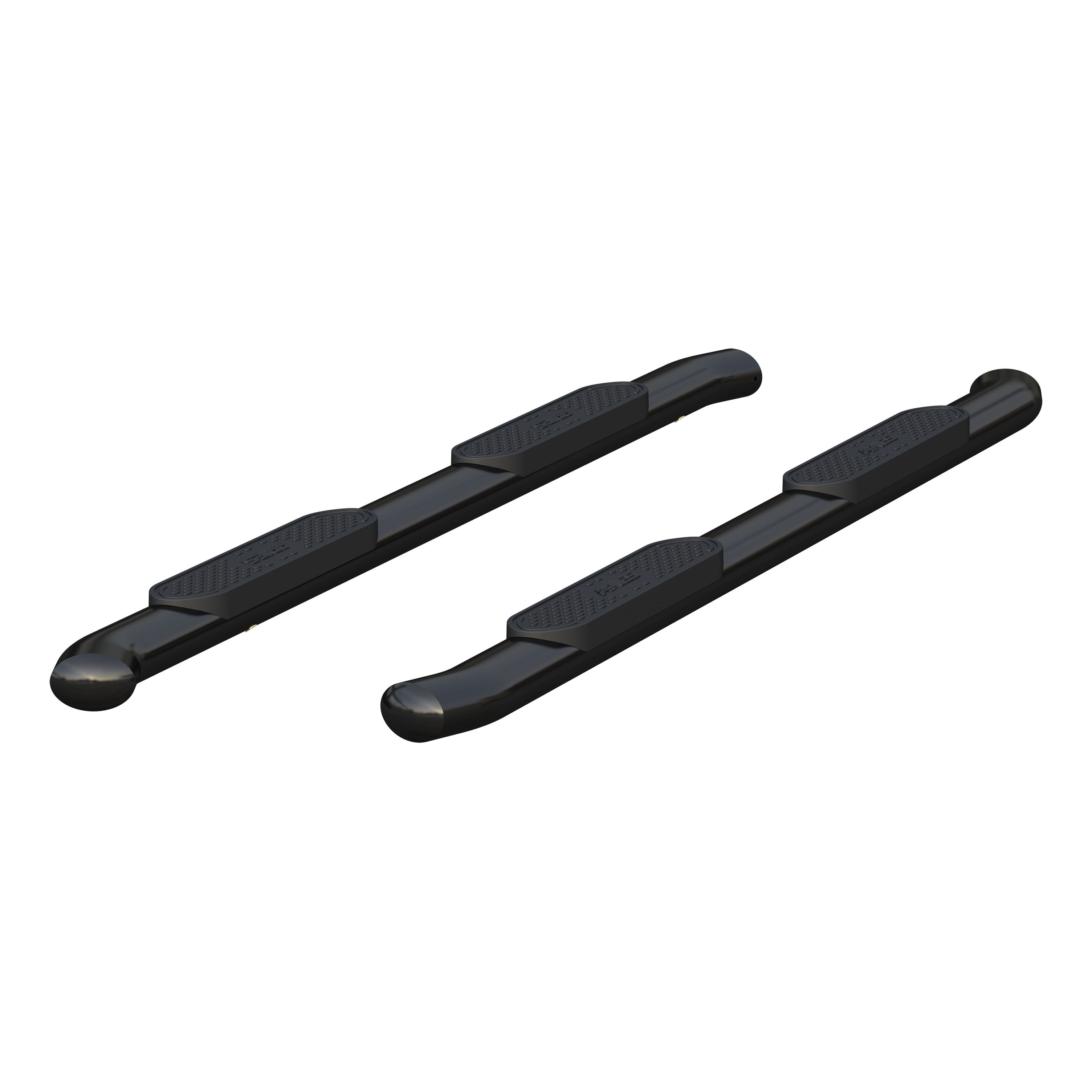 1999-2016 Ford F-350 Aries Black 4" Oval Side Bars CREW CAB - S223006