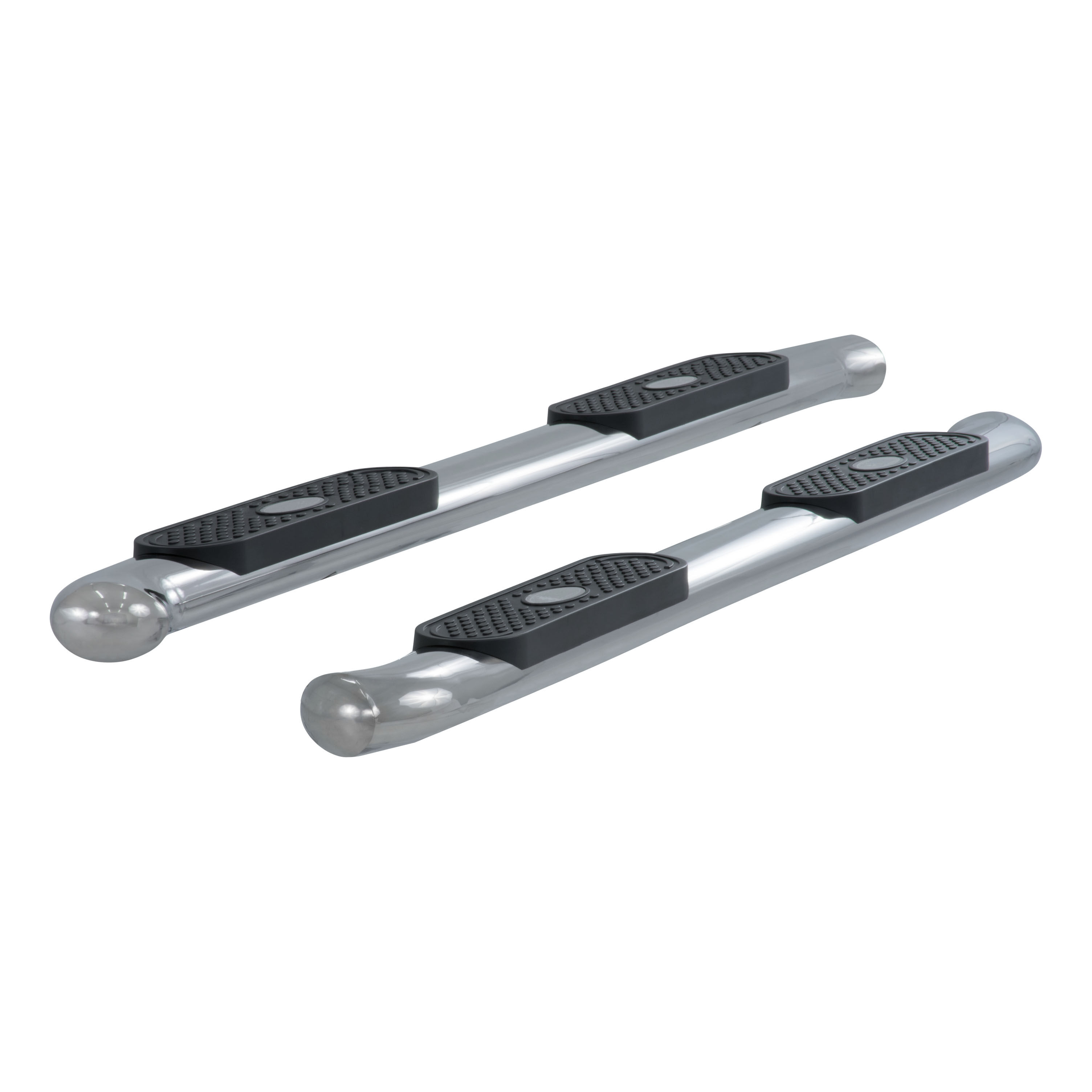 2004-2008 Ford F-150 Aries Stainless 4" Oval Side Bars CREW CAB - S223015-2