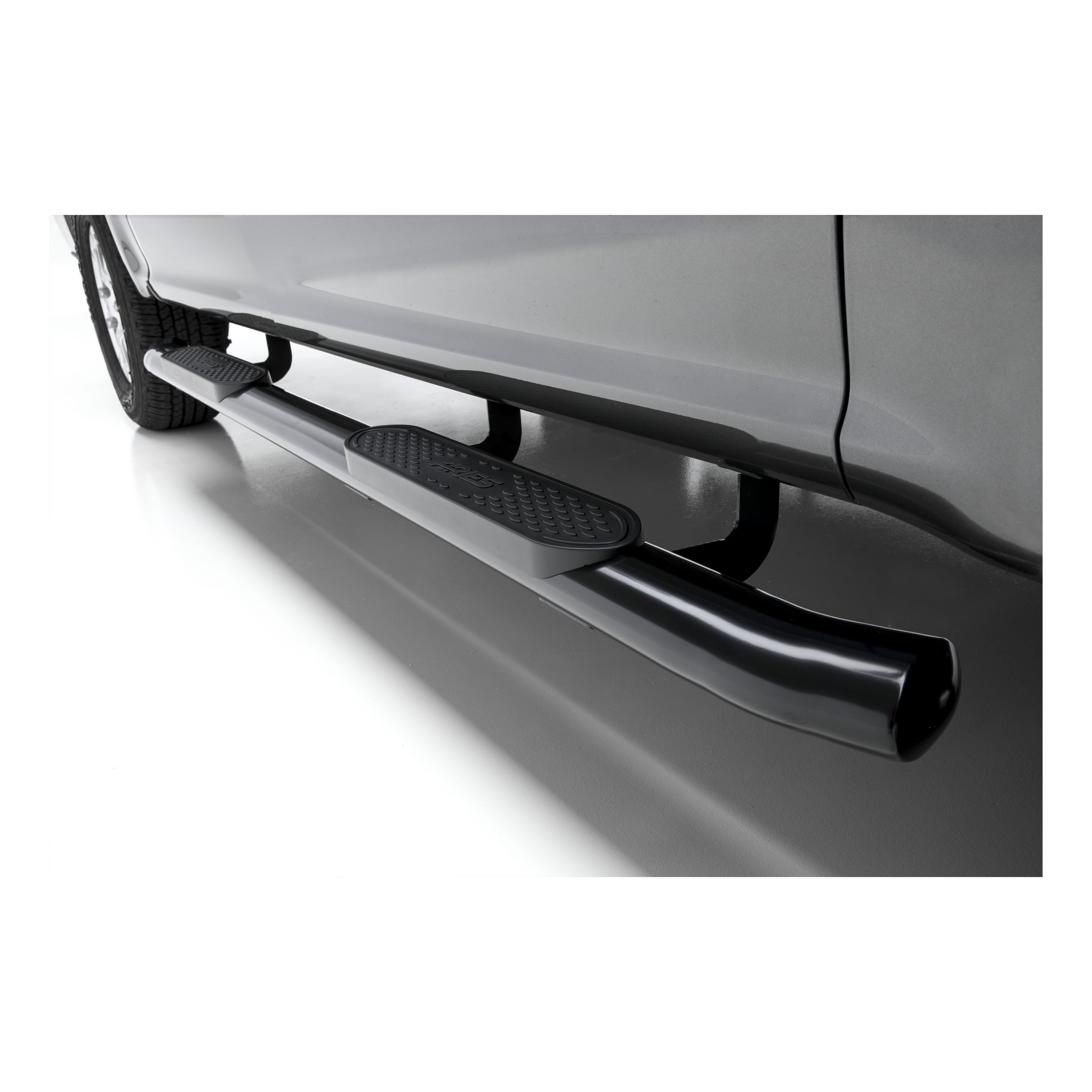 2015-2018 Ford F-150 Aries Black 4" Oval Side Bars XLT/Crew Cab