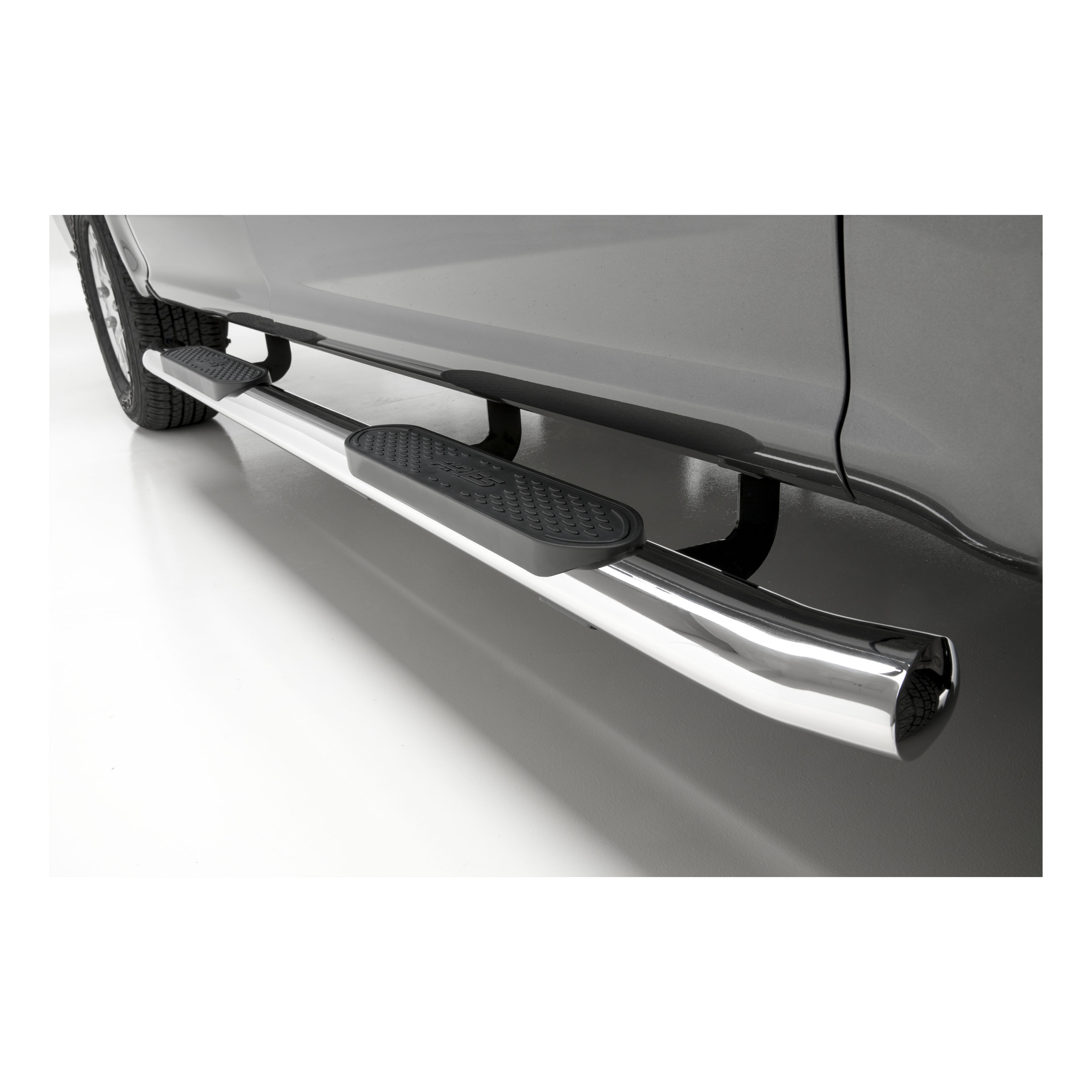 2015-2018 Ford F-150 Aries Stainless 4" Oval Side Bars XLT/Crew Cab