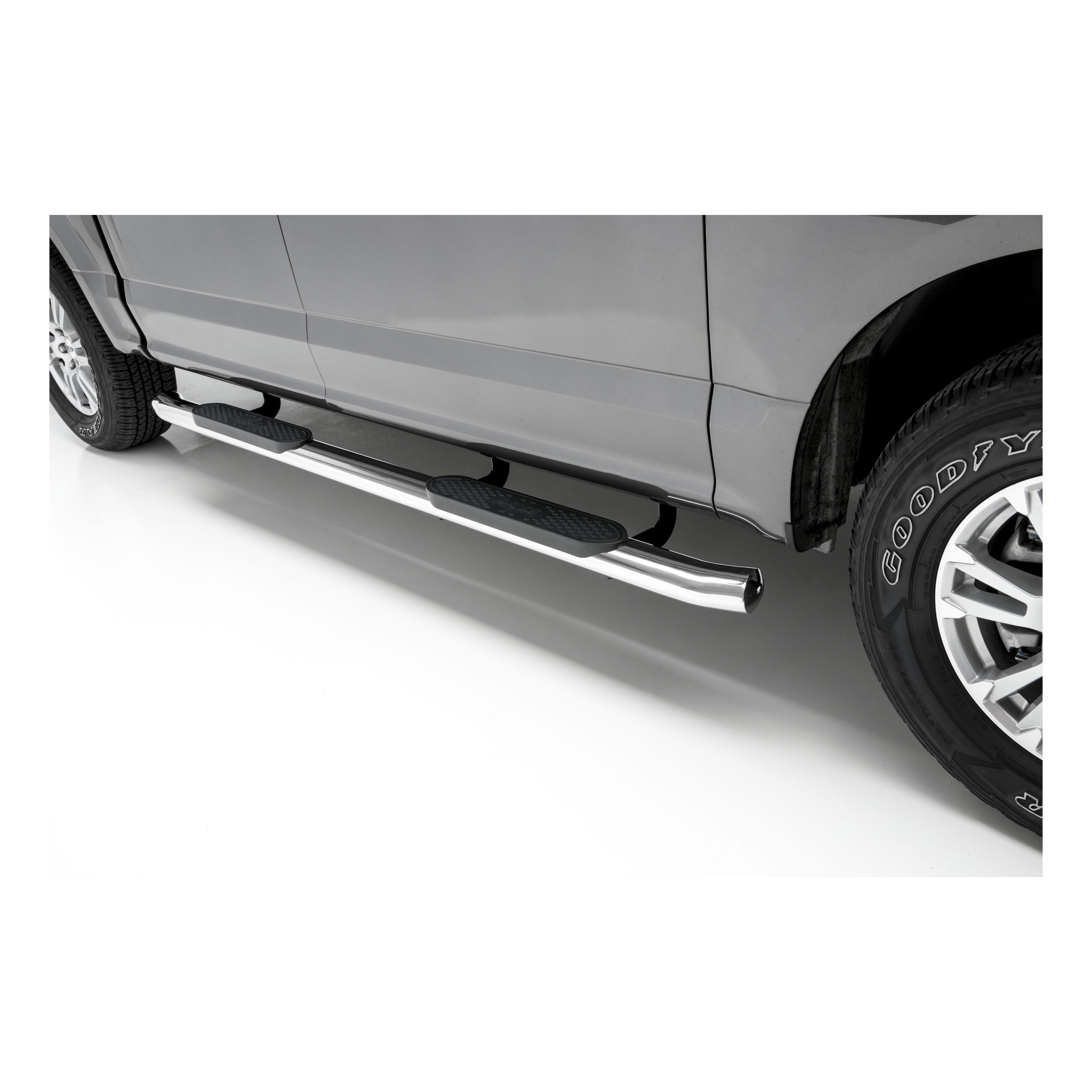 2015-2018 Ford F-150 Aries Stainless 4" Oval Side Bars XLT/Crew Cab
