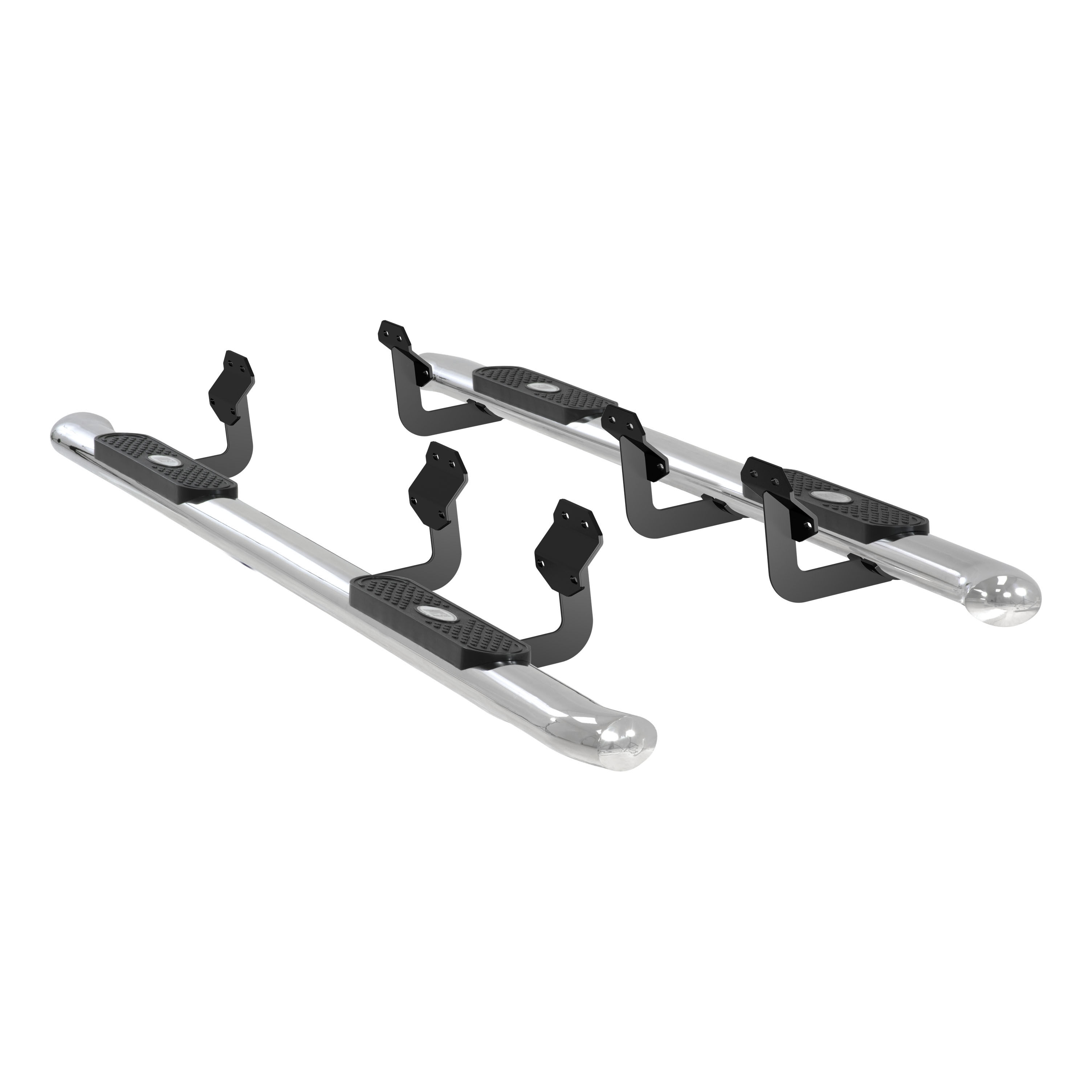 2015-2018 Ford F-150 Aries Stainless 4" Oval Side Bars XLT/Crew Cab