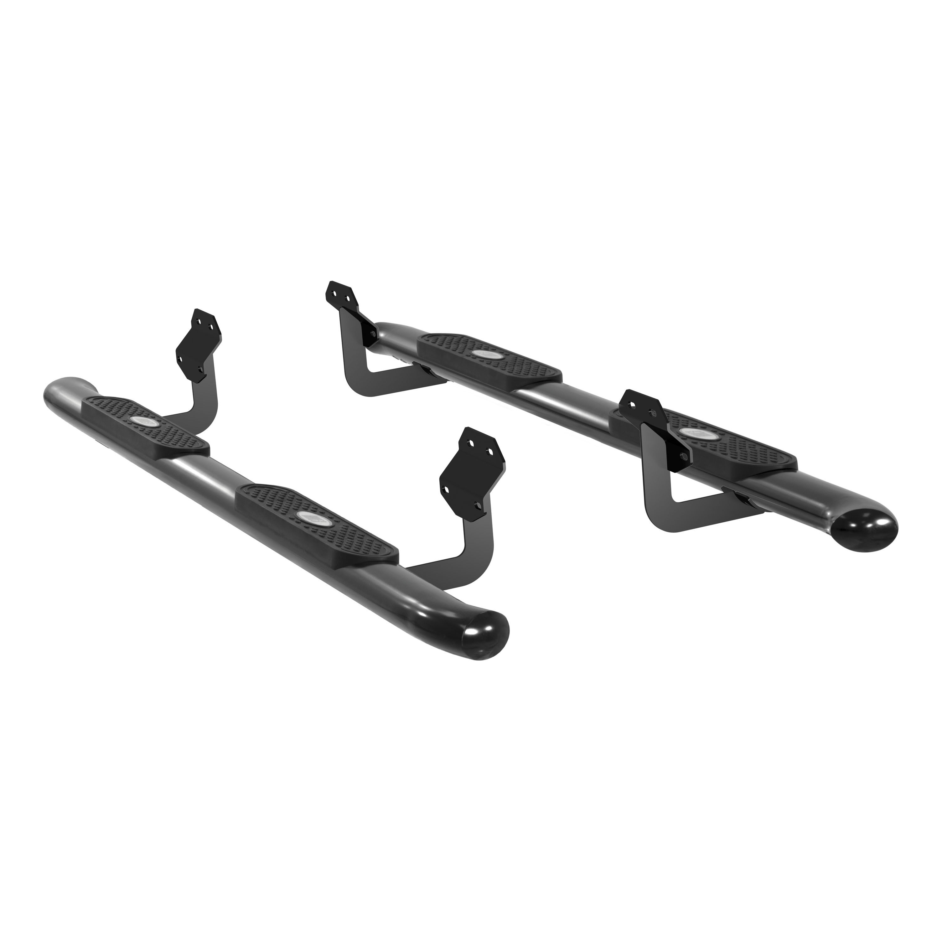 2015-2018 Ford F-150 Aries Black 4" Oval Side Bars XLT/Extended Cab