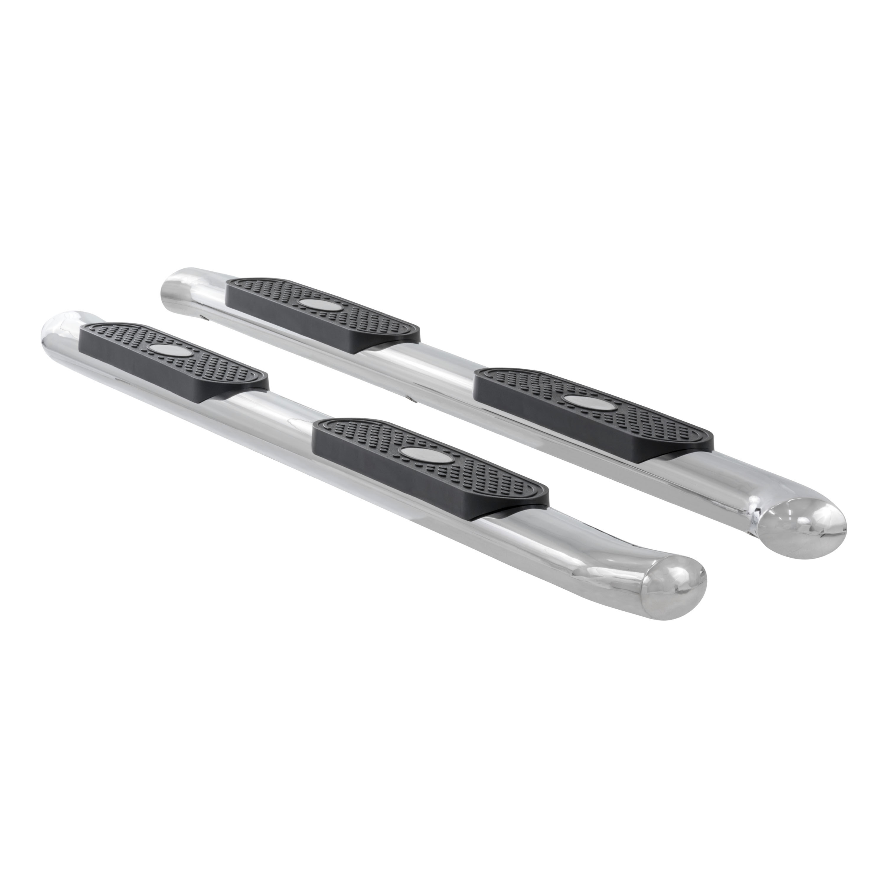 1999-2013 Chevy Silverado 1500 Aries Stainless 4" Oval Side Bars Extended Cab (Bushing Mount)