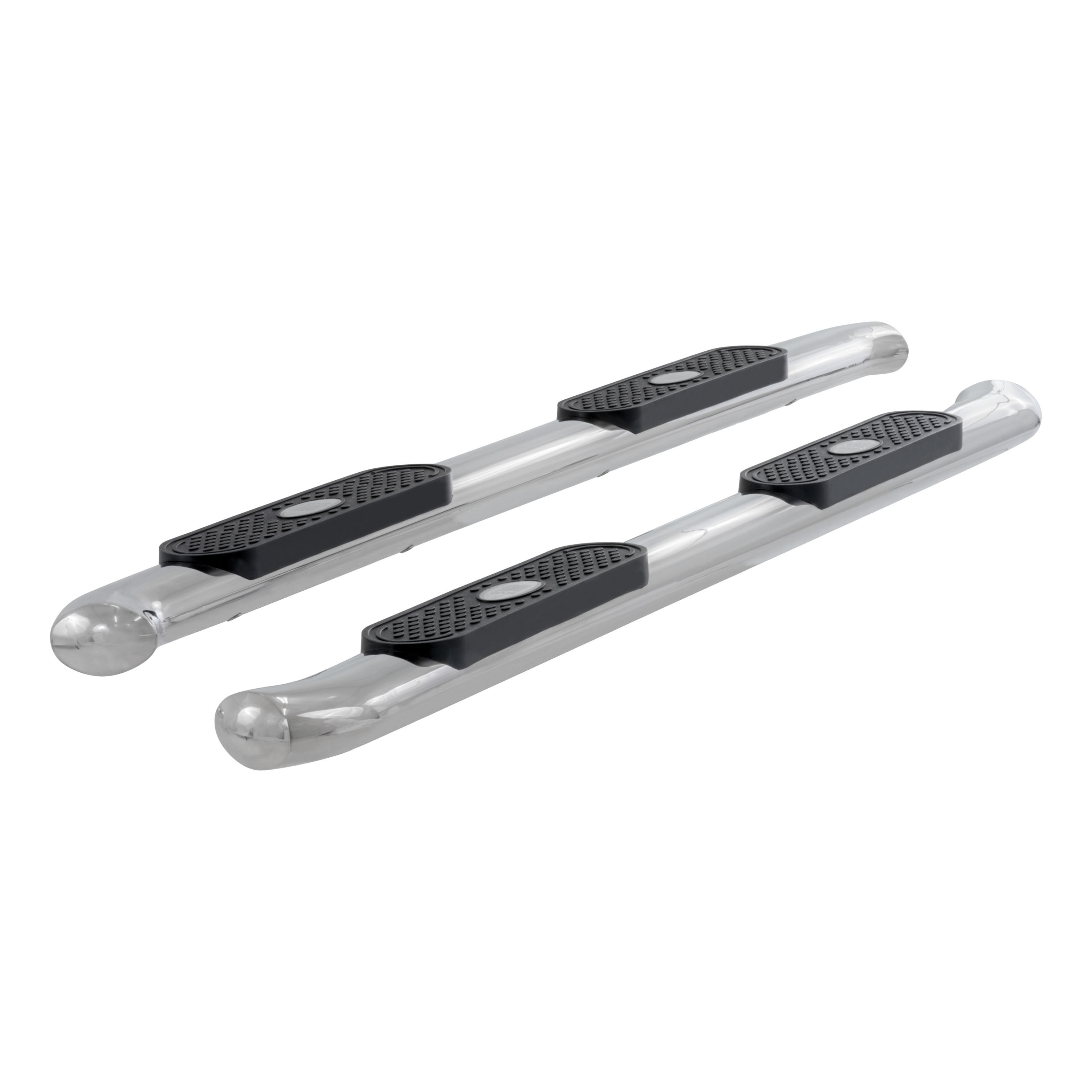 2007-2018 Chevy Silverado 1500 Aries Stainless 4" Oval Side Bars CREW CAB - S224045-2