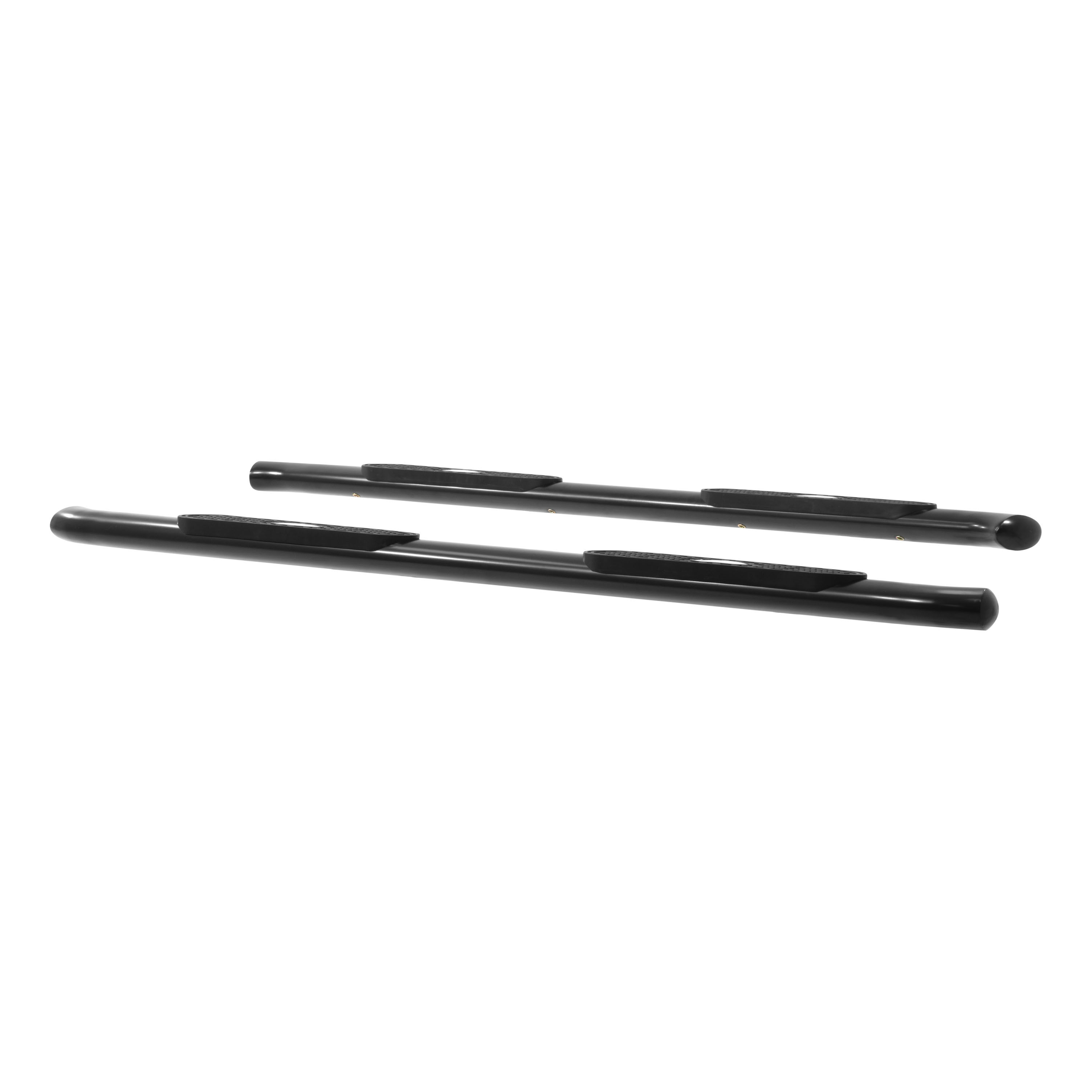 2007-2018 Chevy Silverado 1500 Aries Black 4" Oval Side Bars CREW CAB