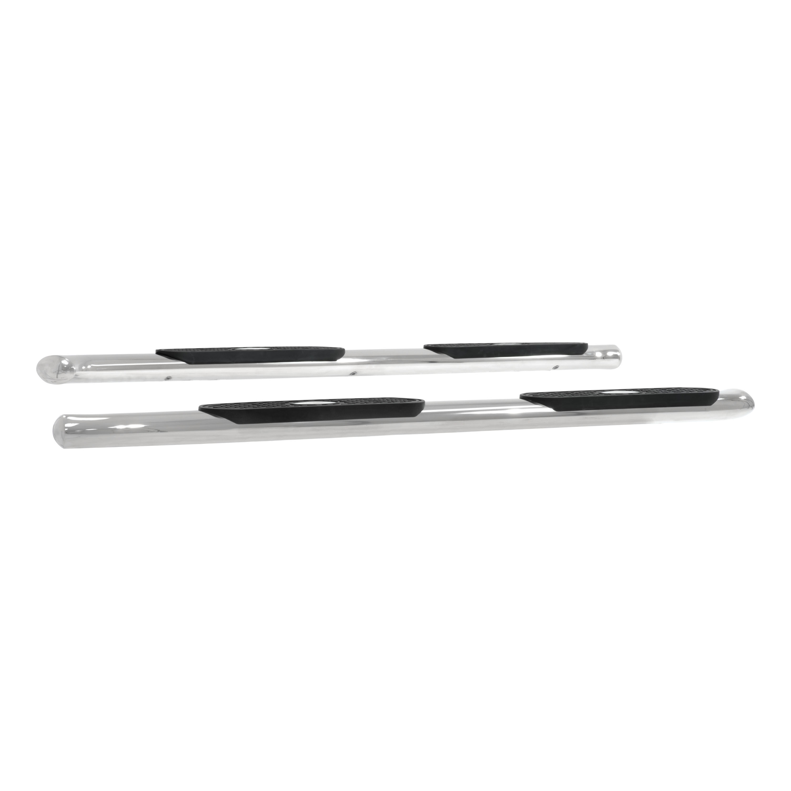 2007-2017 Chevy Silverado 3500 Aries Stainless 4" Oval Side Bars HD EXTENDED CAB (ROCKER PANEL MOUNT)