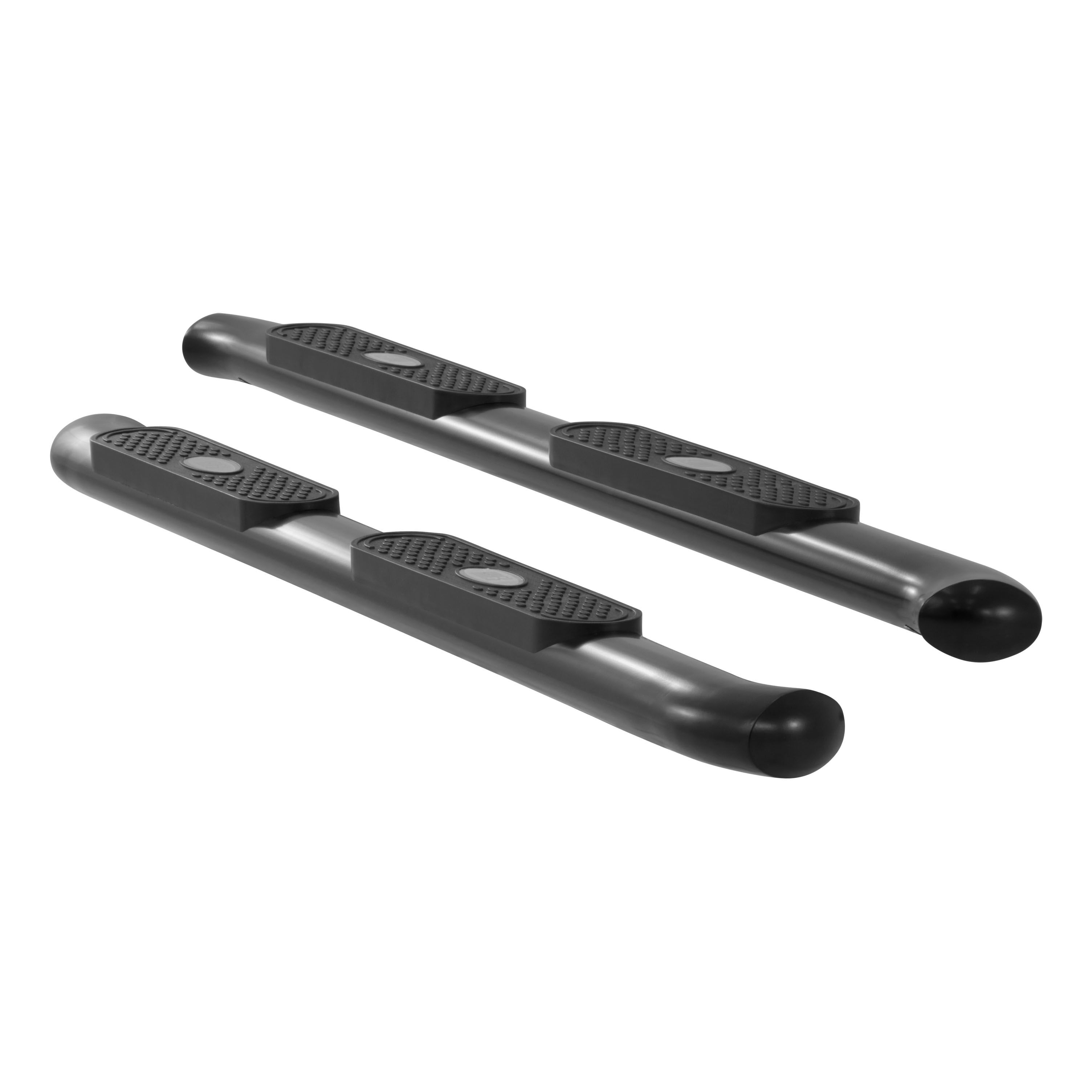 2003-2009 Dodge Ram 3500 Aries Black 4" Oval Side Bars QUAD CAB