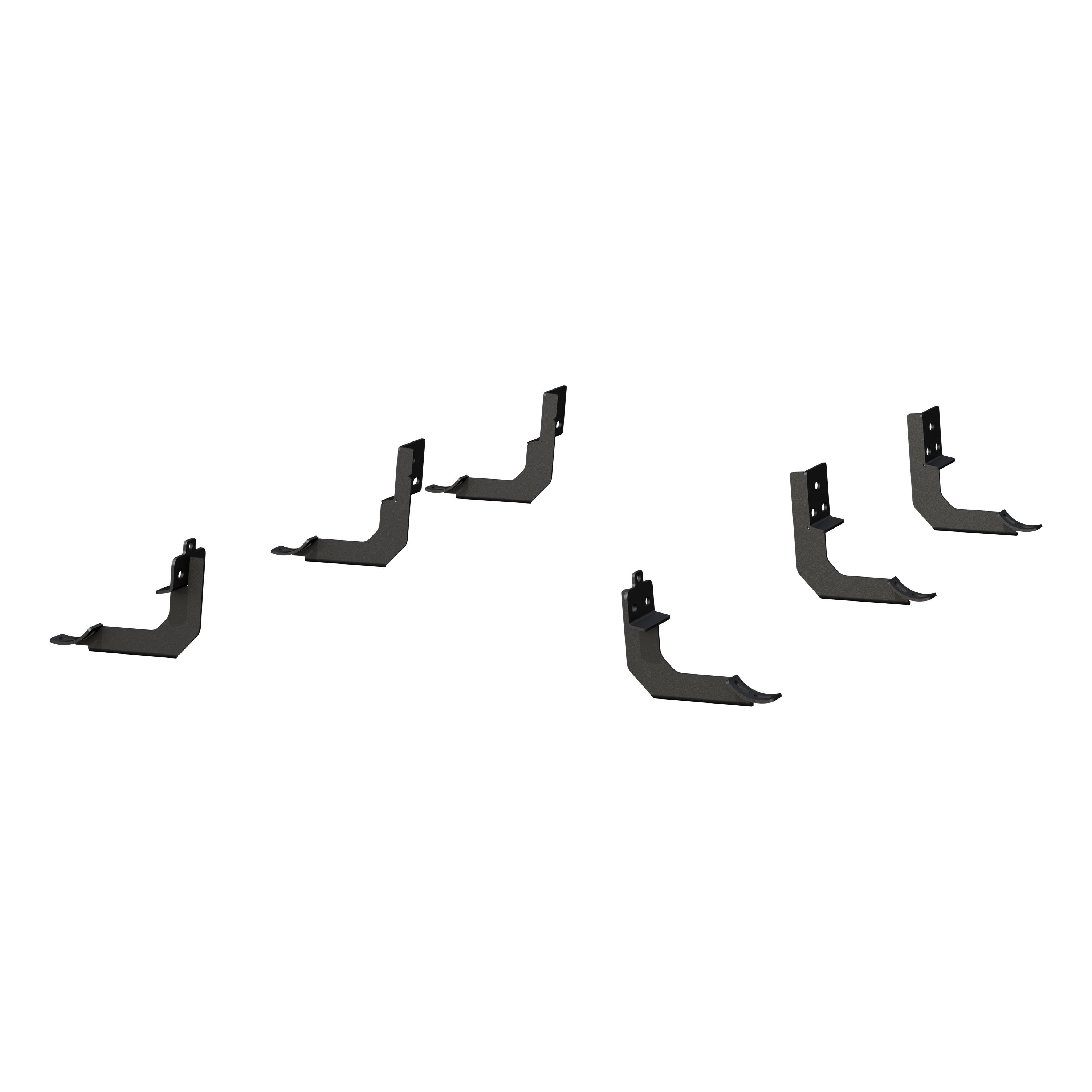 2009-2016 Dodge Ram 1500 Aries Black 4" Oval Side Bars Extended Cab