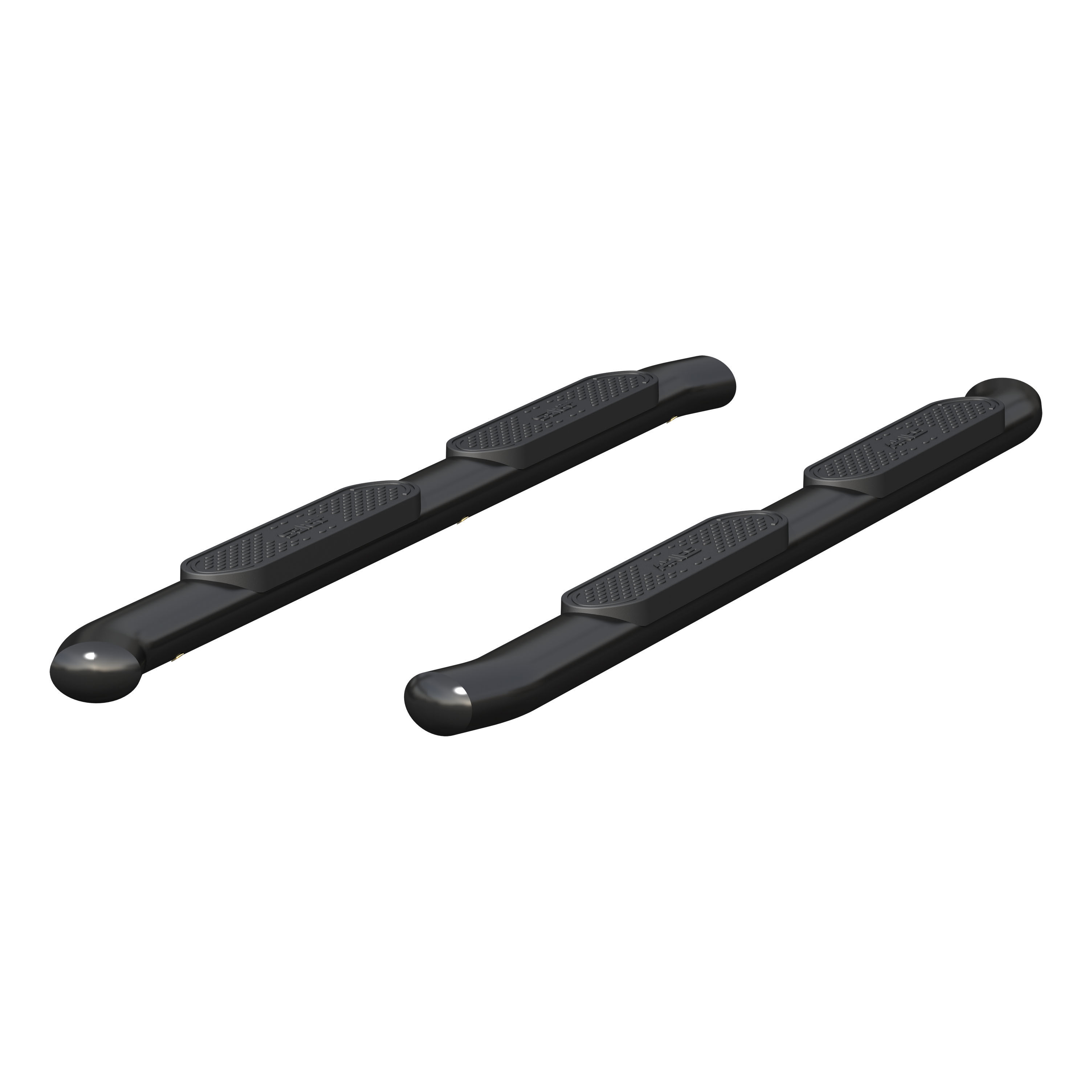 2009-2016 Dodge Ram 1500 Aries Black 4" Oval Side Bars Extended Cab - S225040