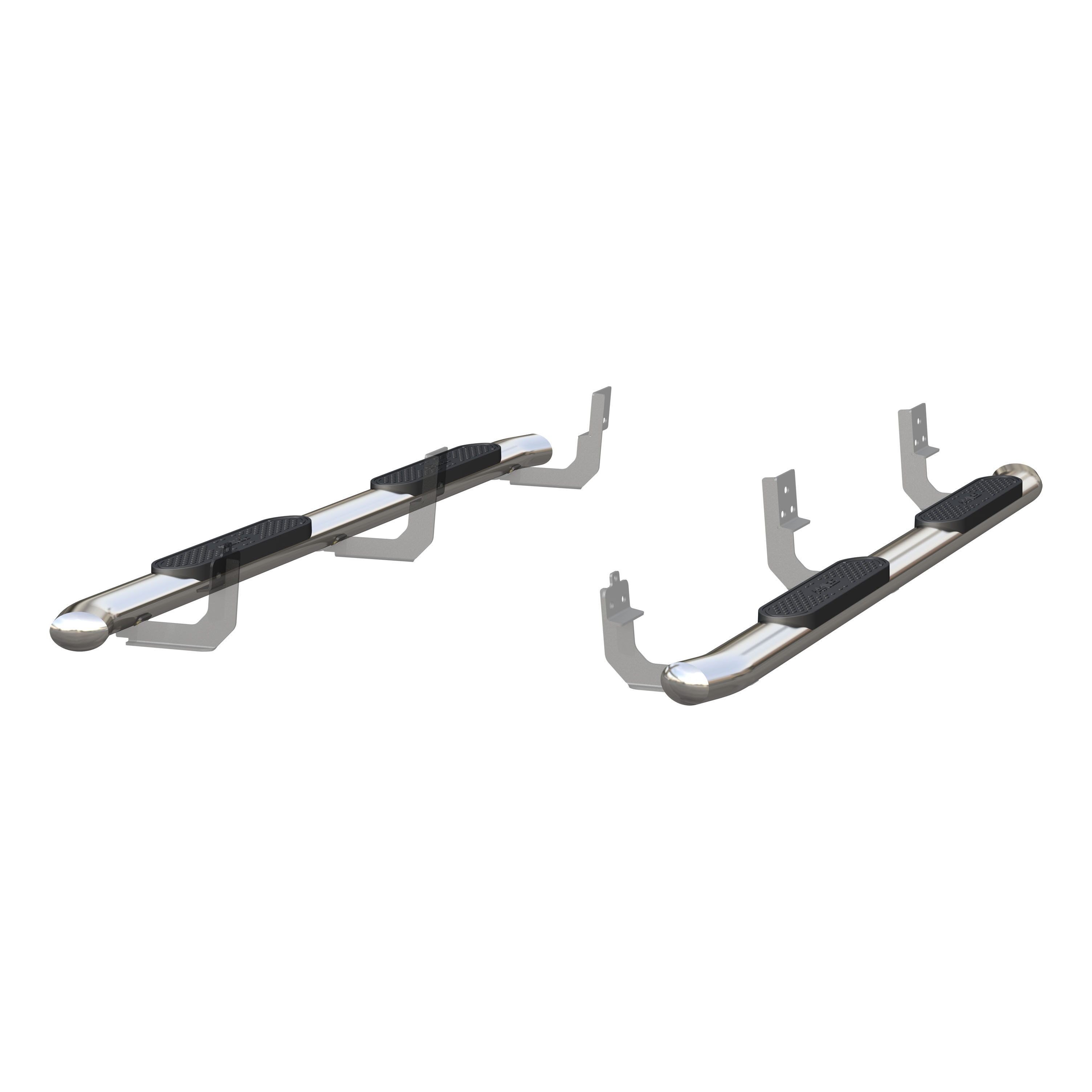 2009-2017 Dodge Ram 3500 Aries Stainless 4" Oval Side Bars CREW CAB