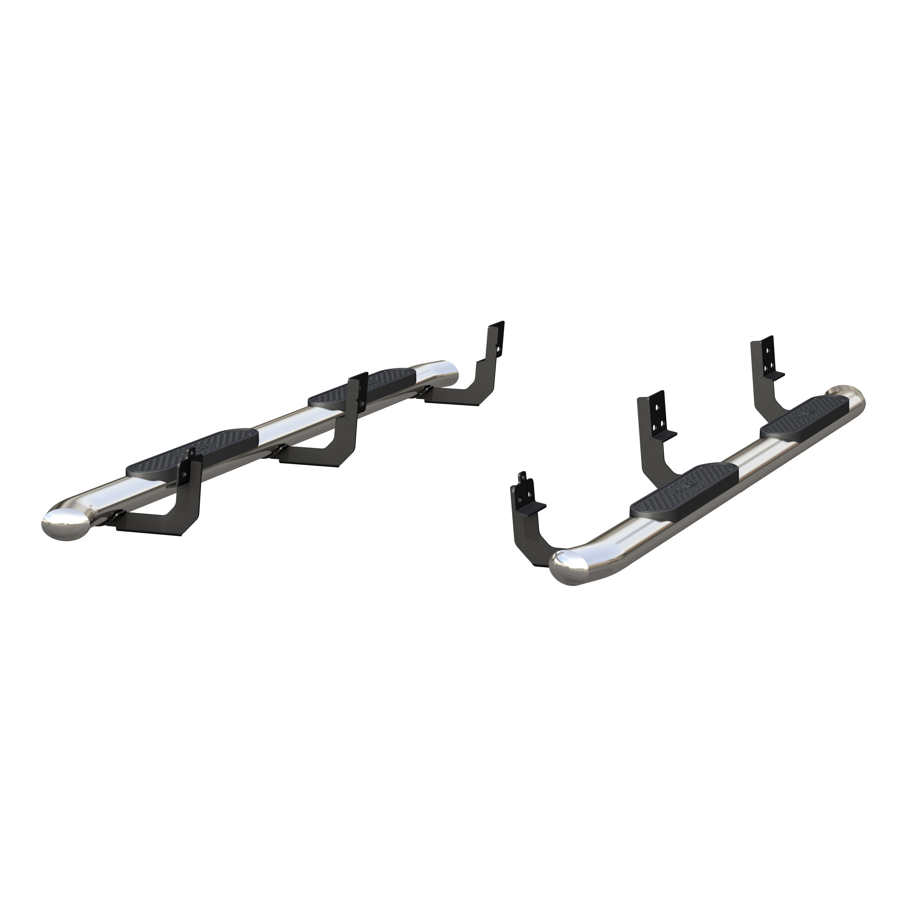 2009-2017 Dodge Ram 3500 Aries Stainless 4" Oval Side Bars CREW CAB