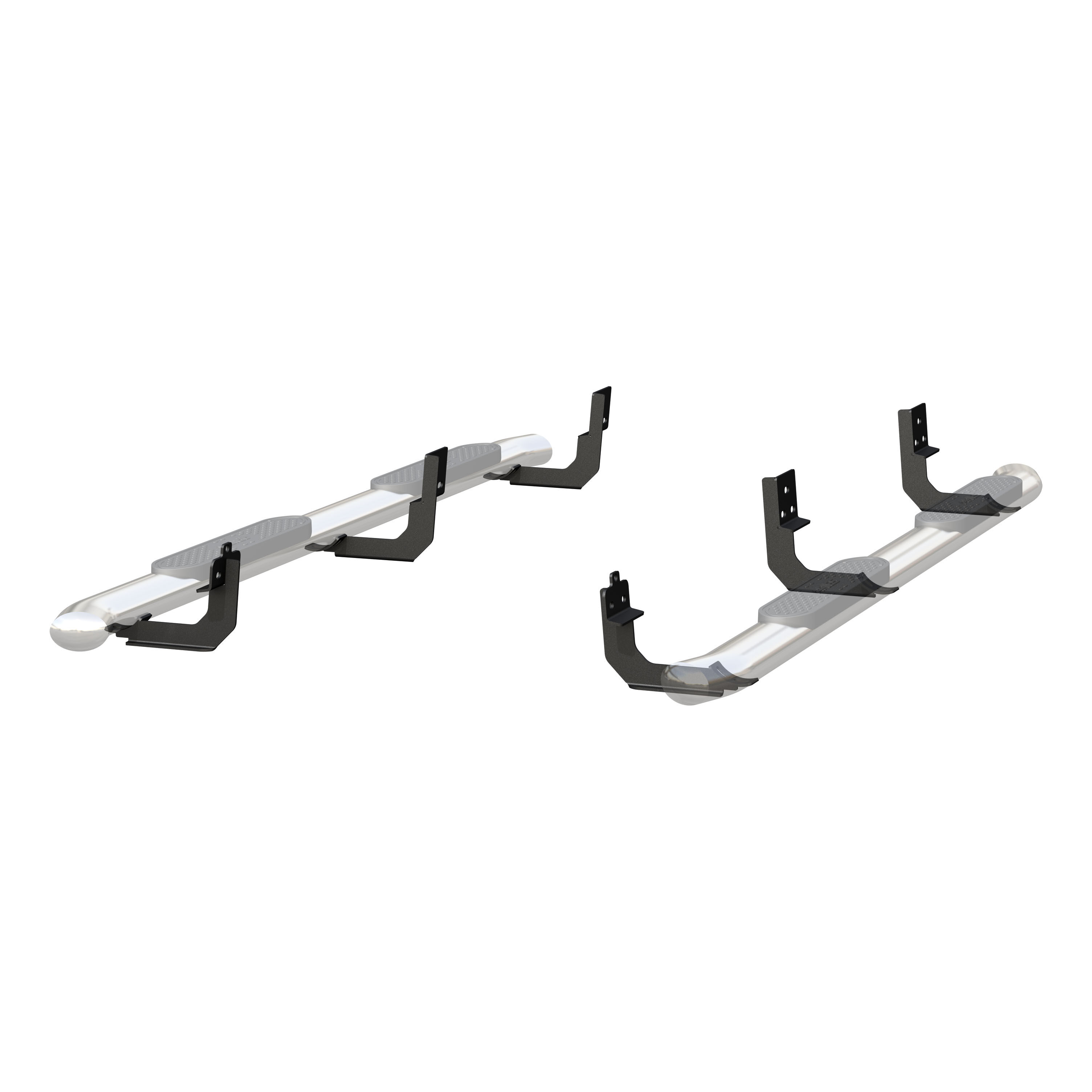 2009-2017 Dodge Ram 3500 Aries Stainless 4" Oval Side Bars CREW CAB
