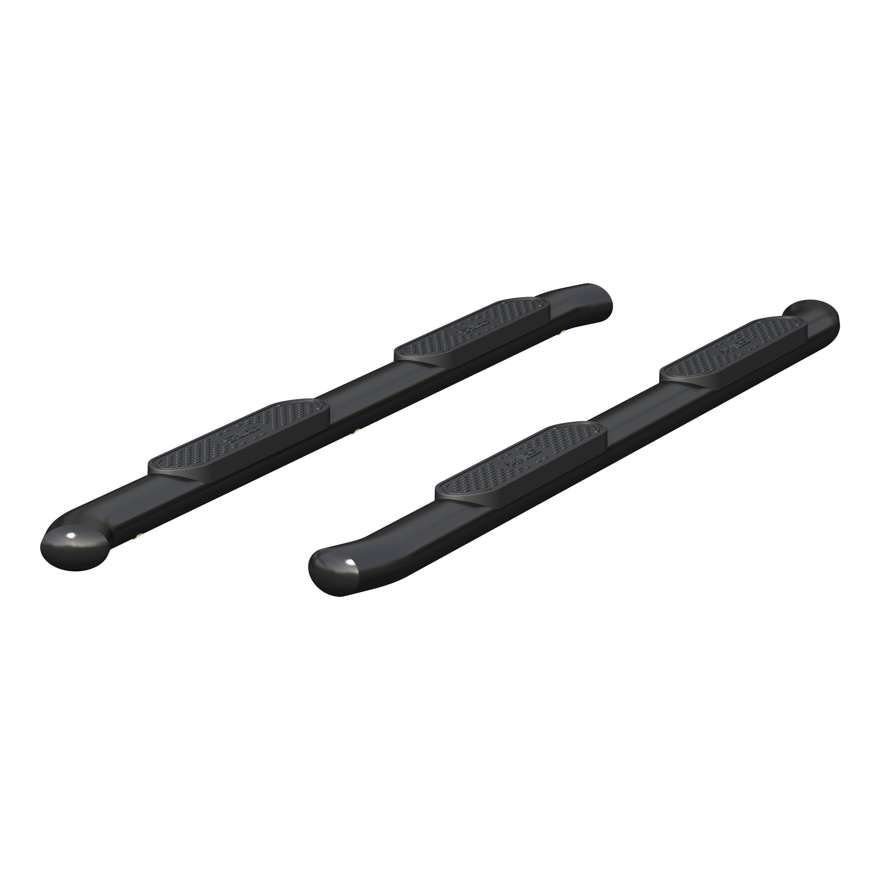 2009-2017 Dodge Ram 3500 Aries Black 4" Oval Side Bars CREW CAB - S225041