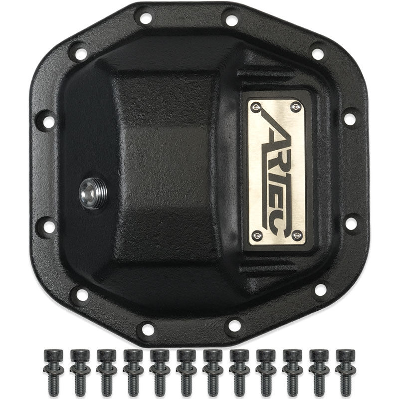 Hardcore Diff Cover For 18-Up Wrangler JL M210/D44 Front by Artec Industries - AX1021