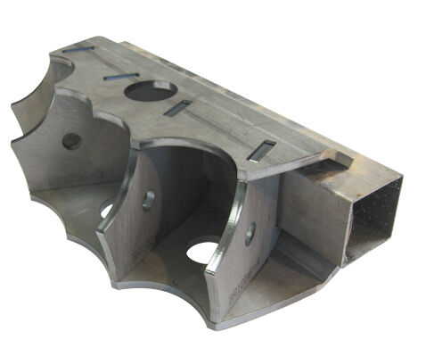 Crossmember Bracket Large 4 Link Tube Style Size 2.0 Inch Square Tube by Artec Industries - BR1006