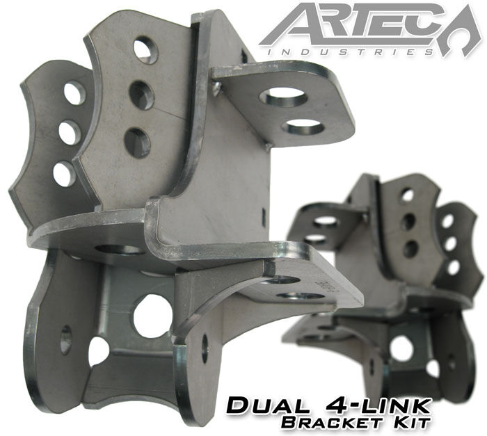 Dual 4 Link Frame Bracket Pair by Artec Industries - BR1013
