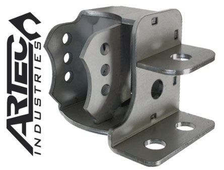 Adjustable Inner Frame Bracket 0 Degree Front Driver/Rear Passenger Single by Artec Industries