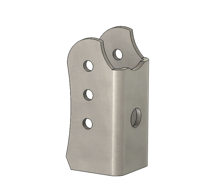 Tall Adjustable Truss Upper Link Mount 2.63 Inch by Artec Industries - BR1070