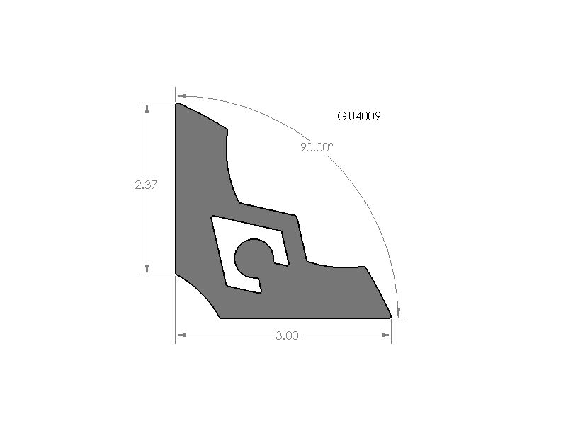 Simple Gusset - 90 Degrees A-blade by Artec Industries