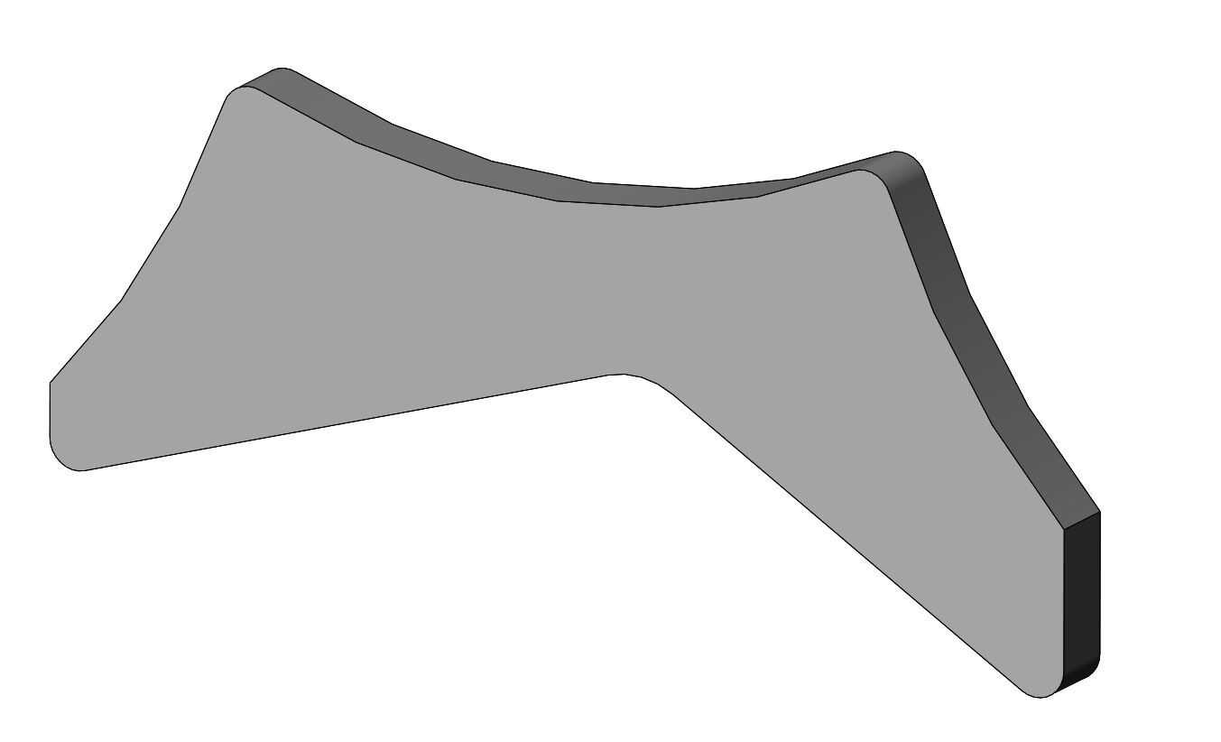 APEX UCA Gusset Mild Steel Sold Each Artec - GU4017