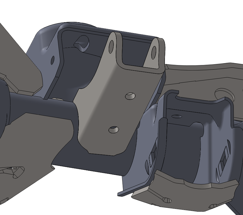 Aluminum Ultimate Dana 60 High Steer Arms 5-hole Pair by Artec Industries