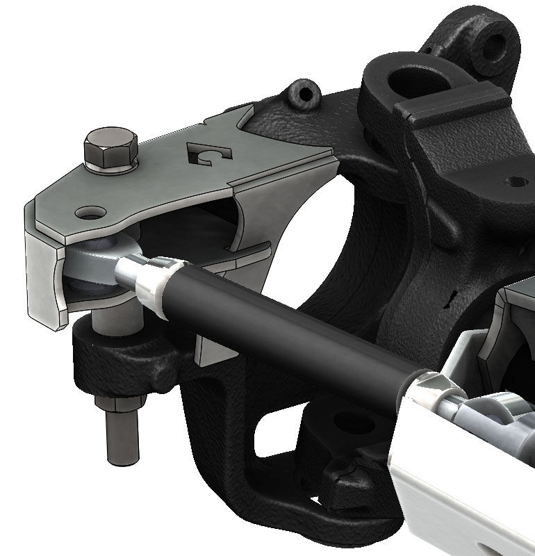 Full Hydro Weld-On High Steer Arms 05 Plus SuperDuty by Artec Industries