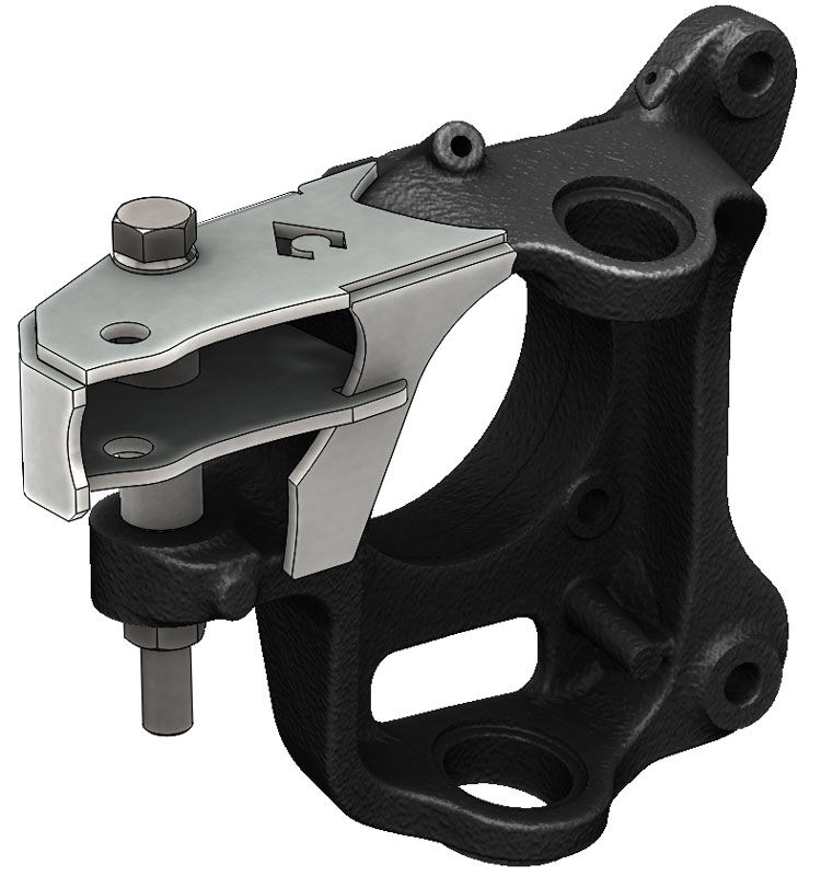 Full Hydro Weld-On High Steer Arms 05 Plus SuperDuty by Artec Industries - HS6151