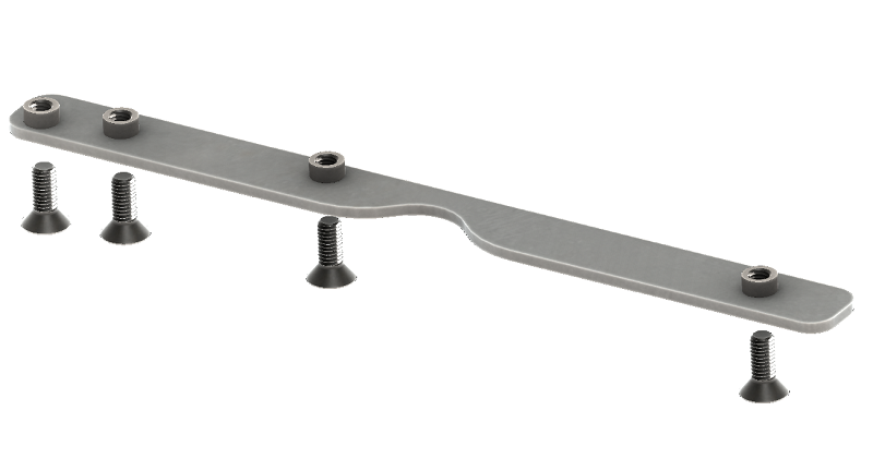Manual Transmission Nutstrip for 2012 and Up JK Bellypan by Artec Industries - JK1010-11A