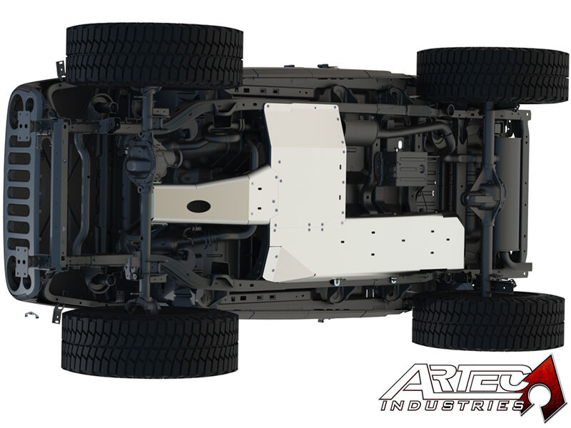 JK Under Armor 4 Door Bellypan Kit 12-17 Wrangler JK Unlimited by Artec Industries - JK1010