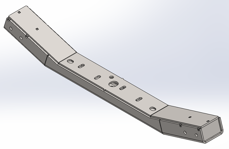 JK HD Crossmember 12-17 Wrangler JK by Artec Industries