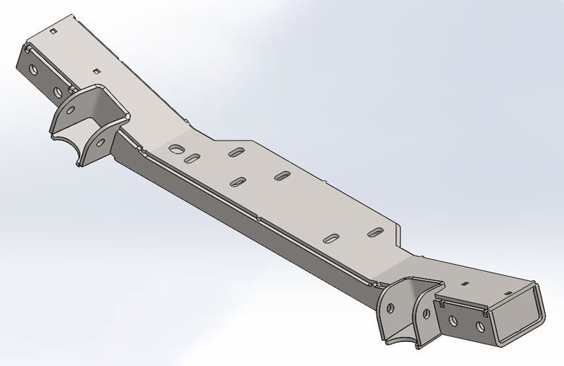 JK HD CrossmemberW/Link Mounts 12-17 Wrangler JK by Artec Industries - JK2004