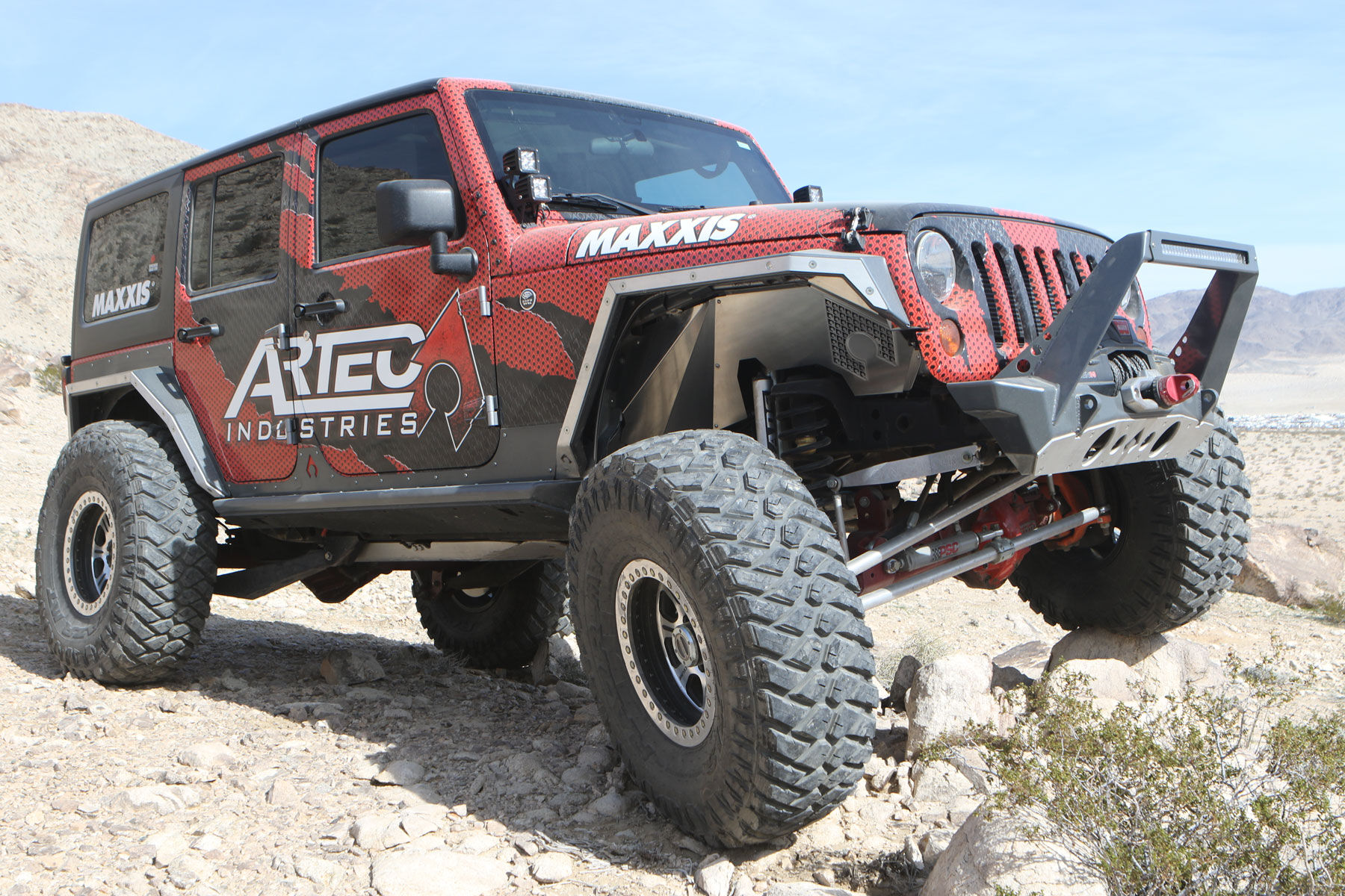 Jeep JK Front Inner Fenders 07-18 Wrangler JK Vented by Artec Industries