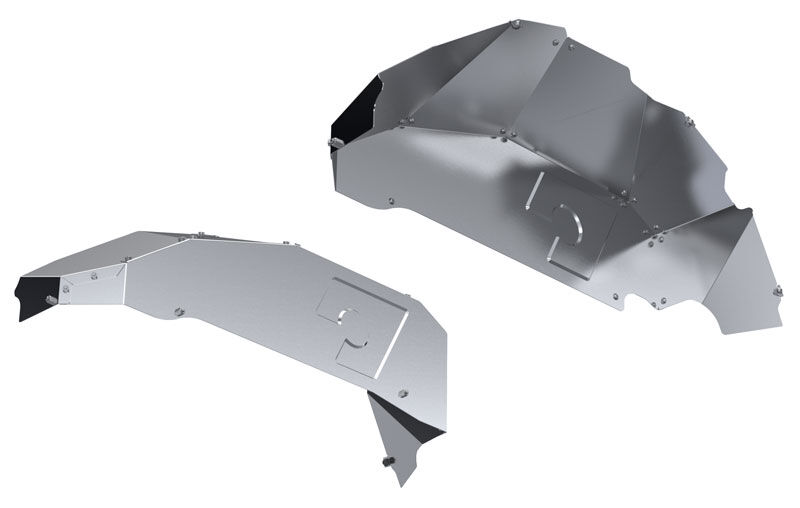 Jeep JK Rear Inner Fenders 07-18 Wrangler JK by Artec Industries