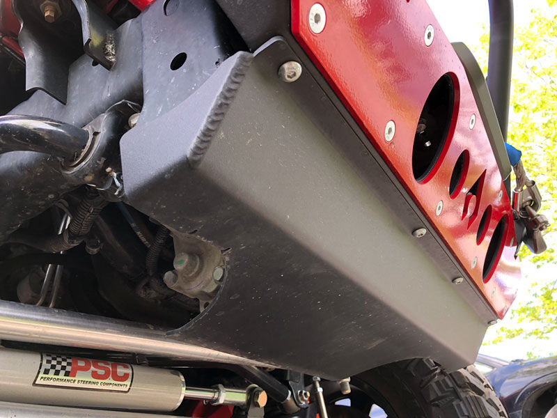 JK Nighthawk Front Bumper Swaybar Disconnect Skid by Artec Industries