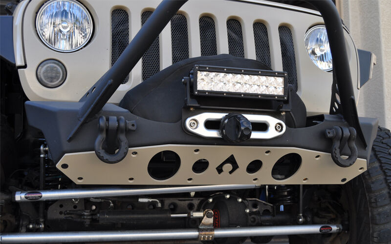 Jeep JK Front Bumper Rock Guard 07-18 Wrangler JK Aluminum by Artec Industries